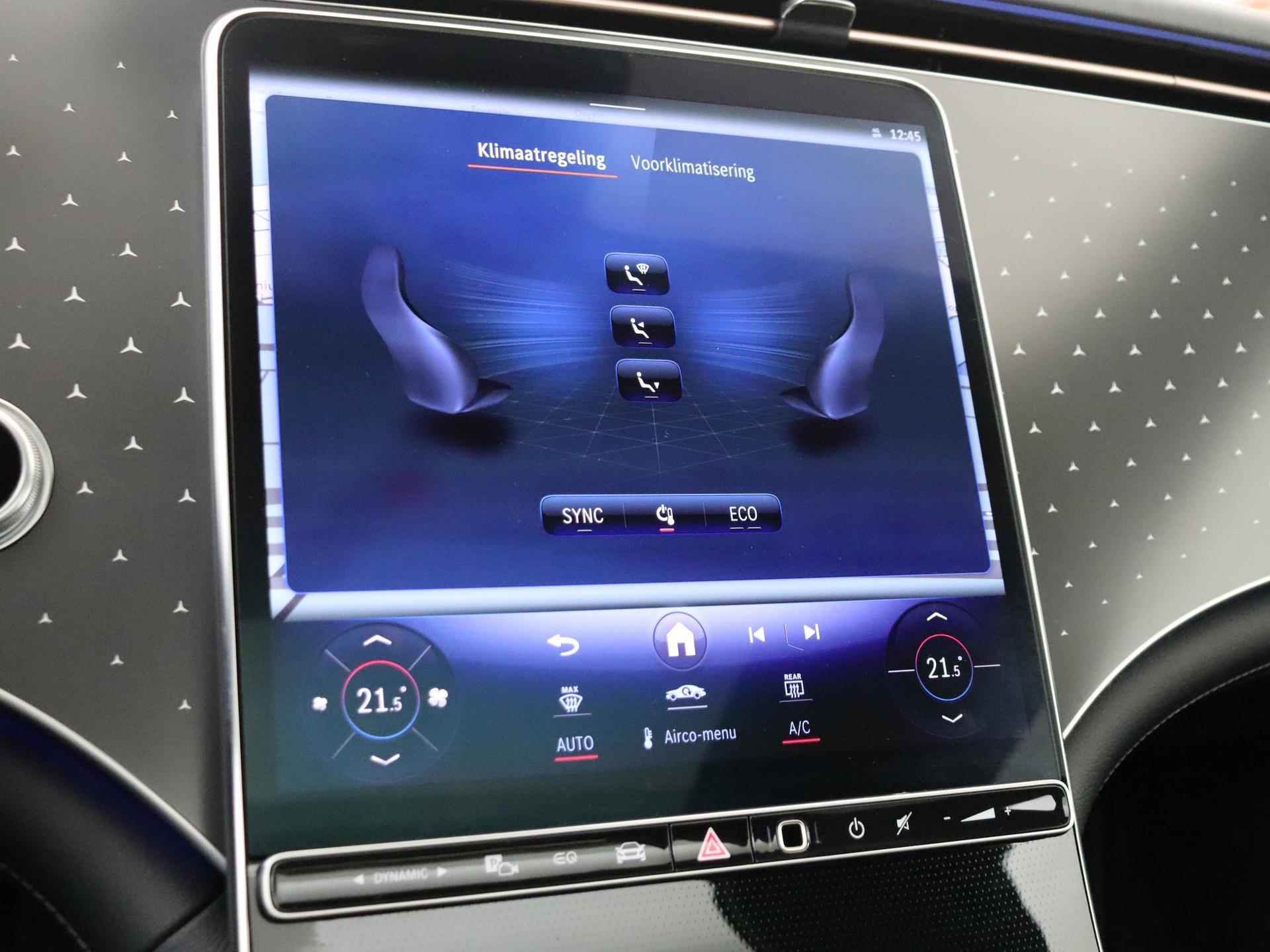 Mercedes-Benz EQE 350+ Launch Edition Luxury Line 91 kWh / Panorama dak / Burmester / Memory Stoelen - 12/34