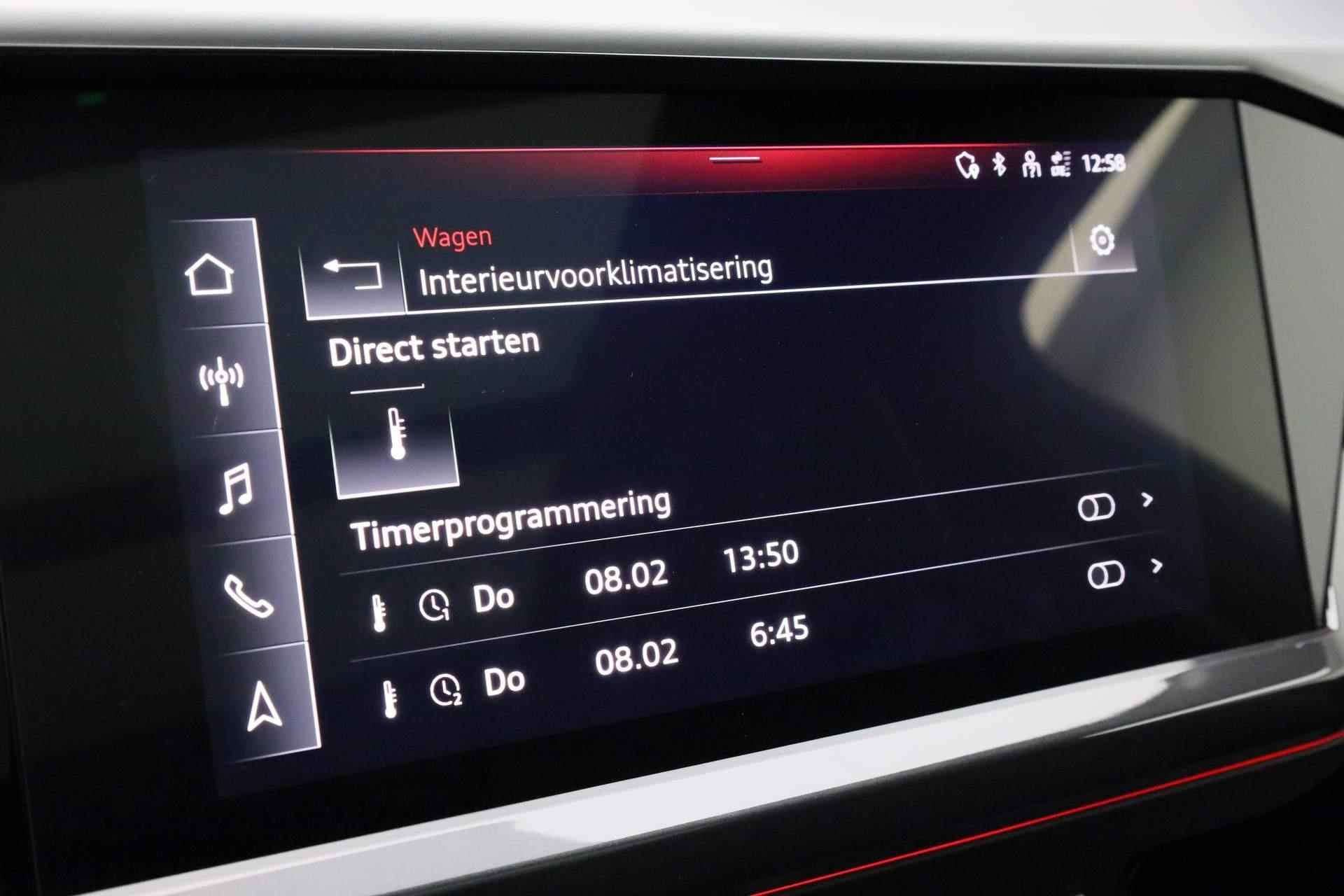 Audi Q4 Sportback e-tron 50 299PK quattro S edition 77 kWh | Pano | HUD | Camera | SONOS sound  | Standkachel | 21 inch - 19/52