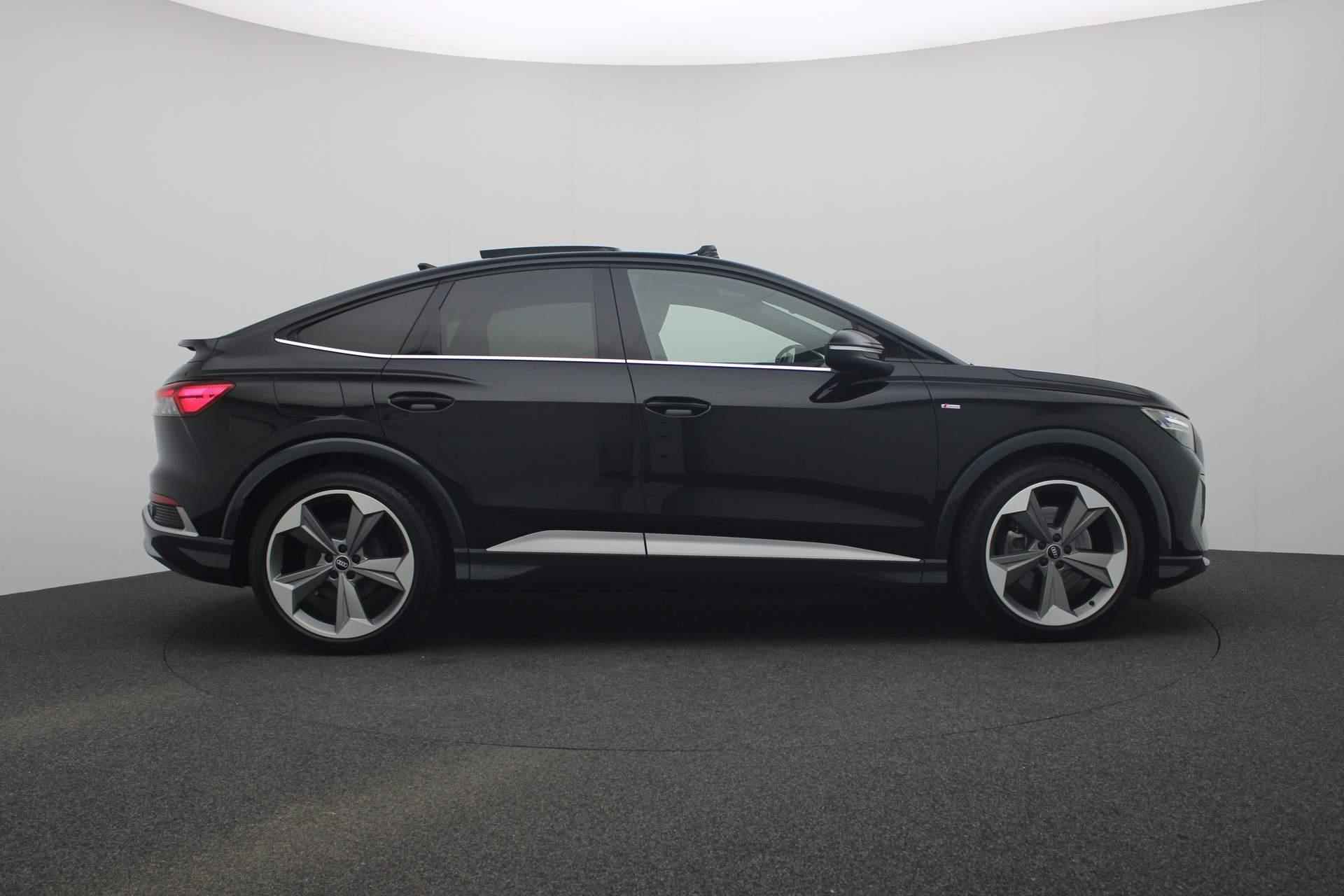 Audi Q4 Sportback e-tron 50 299PK quattro S edition 77 kWh | Pano | HUD | Camera | SONOS sound  | Standkachel | 21 inch - 28/52