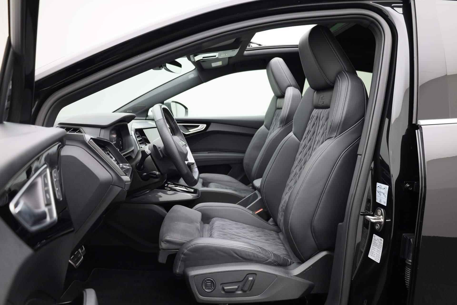 Audi Q4 Sportback e-tron 50 299PK quattro S edition 77 kWh | Pano | HUD | Camera | SONOS sound  | Standkachel | 21 inch - 31/52
