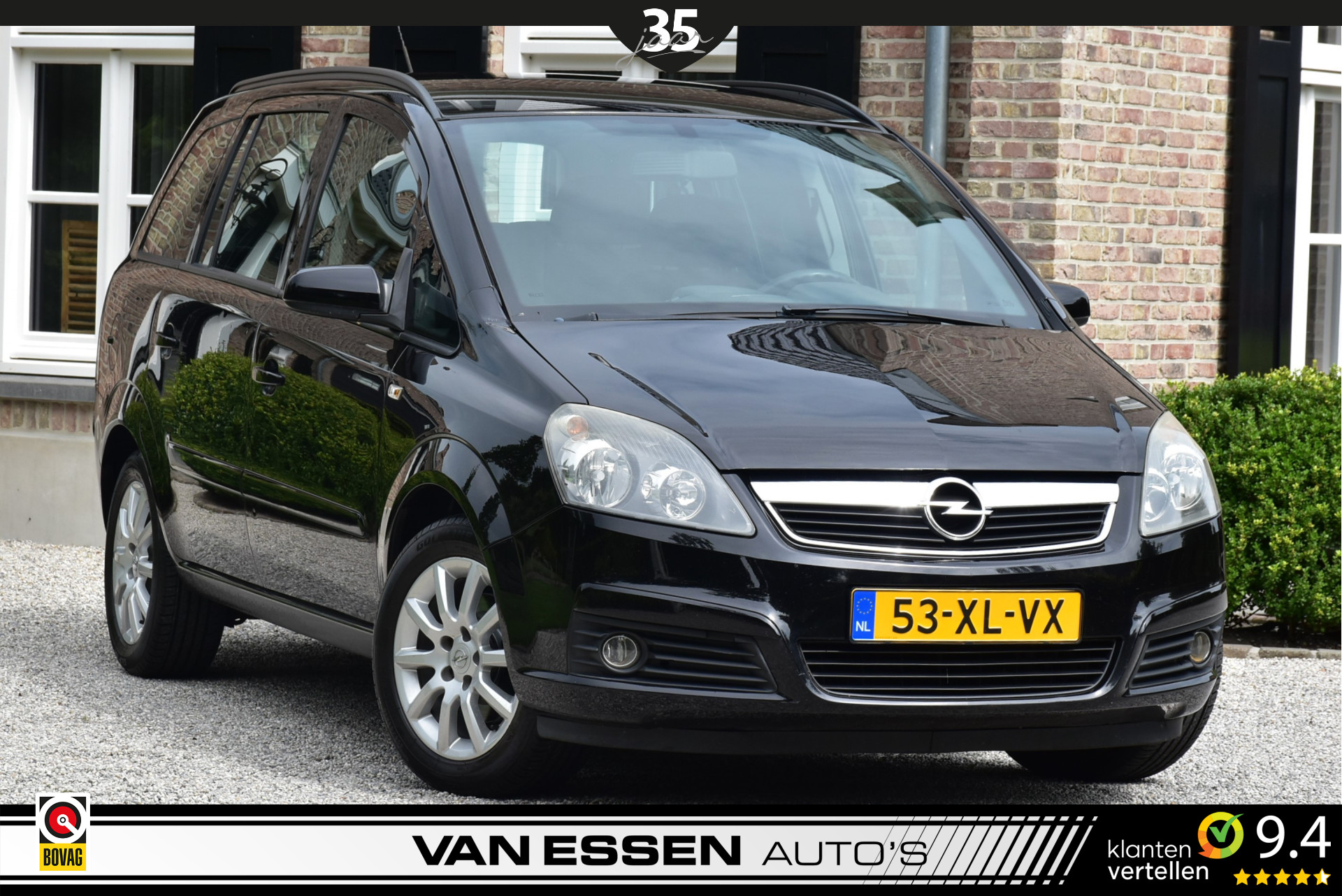 Opel Zafira 1.6 Temptation 7- Persoons Airco Nieuwe APK NL- Auto!