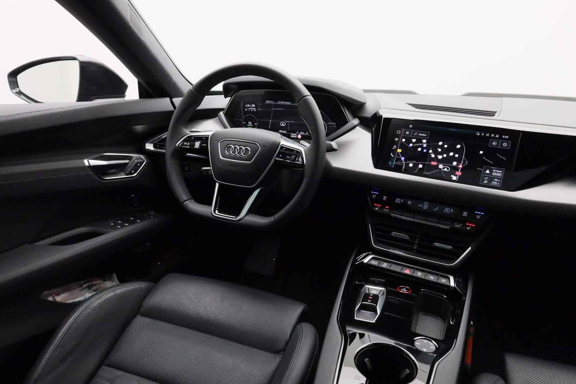 Audi e-tron GT Competition 93 kWh 476PK | Vierwiel besturing | Sportstoel Pro + ventilatie | Carbon inleg | Optiekzwart Plus | - 28/52