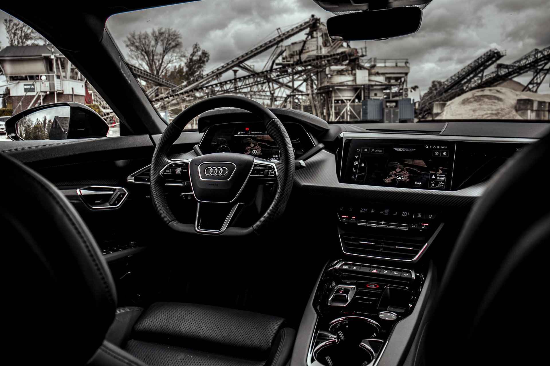 Audi e-tron GT Competition 93 kWh 476PK | Vierwiel besturing | Sportstoel Pro + ventilatie | Carbon inleg | Optiekzwart Plus | - 51/52