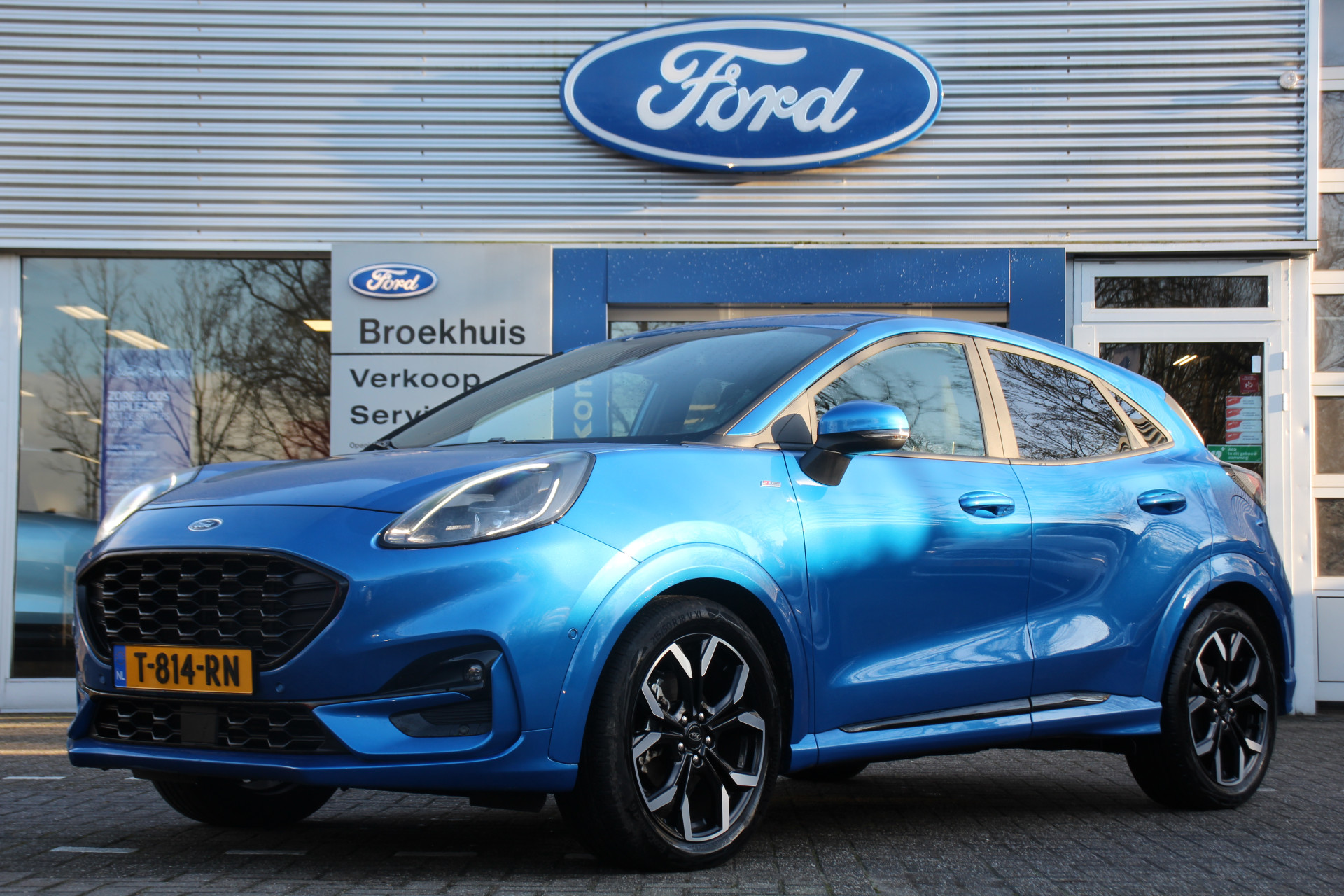 Ford Puma 1.0EB HYBRID ST-LINE X | NL-AUTO! | 1E EIGENAAR! | LEDER/STOF | NAVI | CAMERA | CLIMA | WINTERPACK | CRUISE | B&O AUDIO | ELEKT.