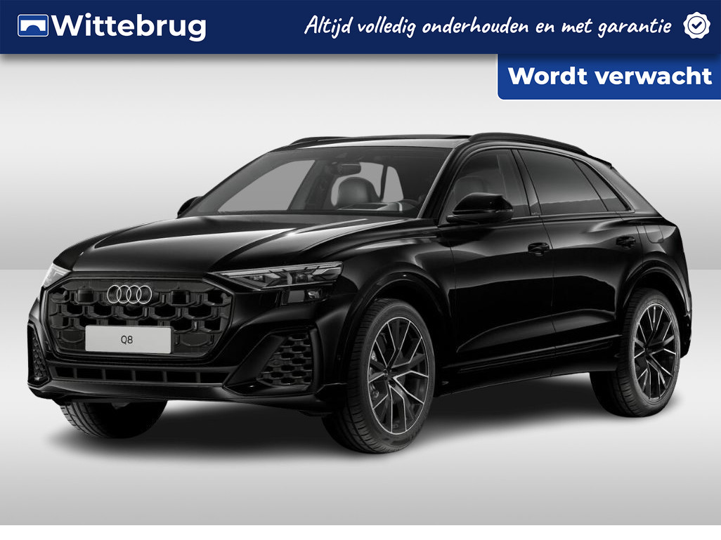 Audi Q8 55 TFSI e 394pk quattro Pro Line S | FACELIFT | Panoramadak | Vierwielbesturing | Trekhaak | Bang & Olufsen | Head Up | Memory | Tour & Parking | Topview | 22" LM velgen