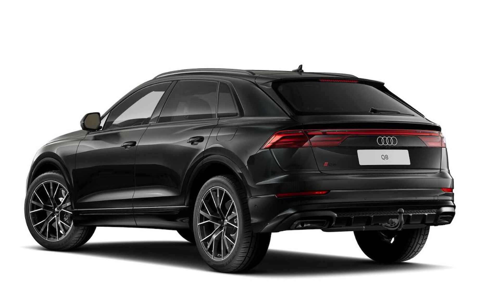 Audi Q8 55 TFSI e 394pk quattro Pro Line S | FACELIFT | Panoramadak | Vierwielbesturing | Trekhaak | Bang & Olufsen | Head Up | Memory | Tour & Parking | Topview | 22" LM velgen - 5/7