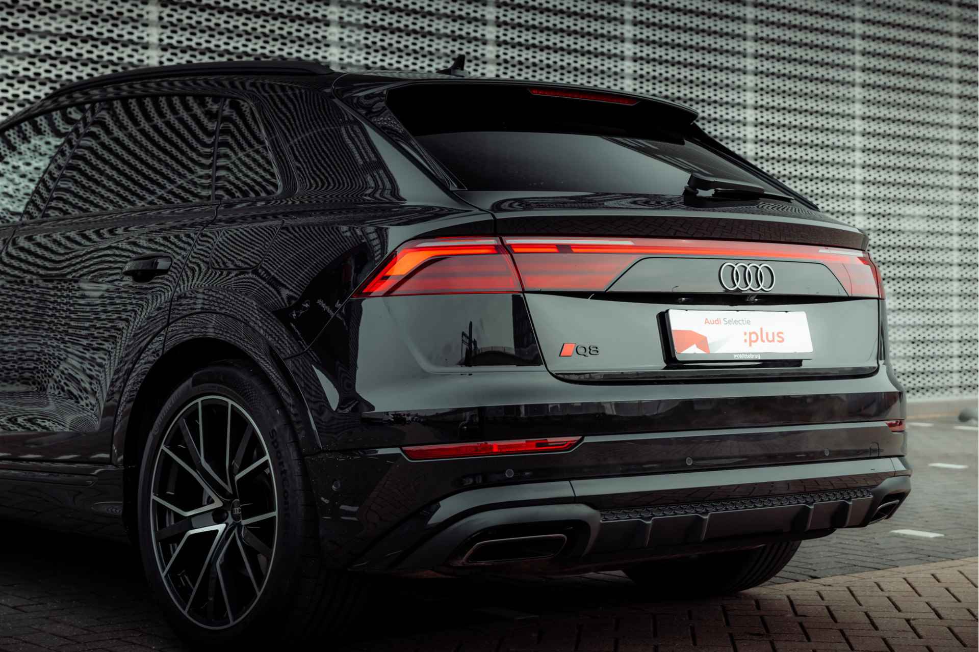 Audi Q8 55 TFSI e 394pk quattro Pro Line S | FACELIFT | Panoramadak | Vierwielbesturing | Trekhaak | Bang & Olufsen | Head Up | Memory | Tour & Parking | Topview | 22" LM velgen - 15/38