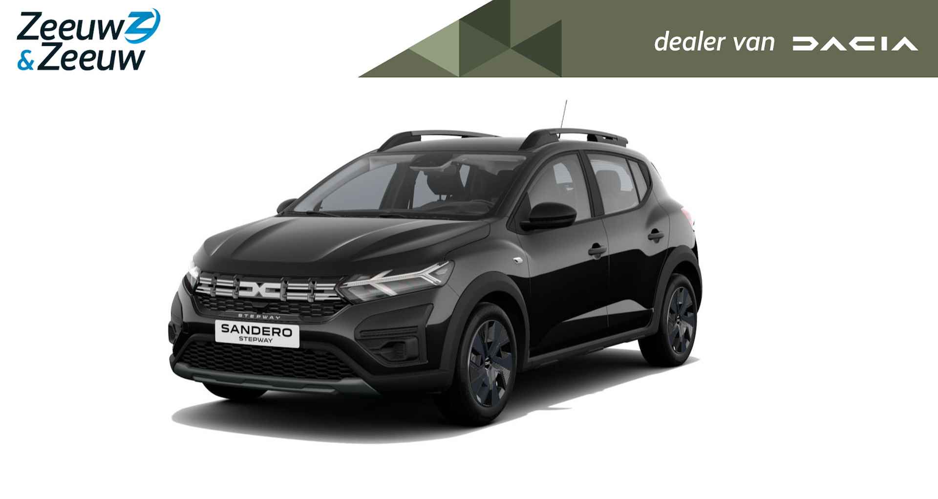 Dacia Sandero Stepway 1.0 TCe 100 ECO-G Essential | Profiteer nu van €500,- korting met de Dacia Experience Days | Nieuw te bestellen bij Zeeuw & Zeeuw Leiderdorp - 1/11