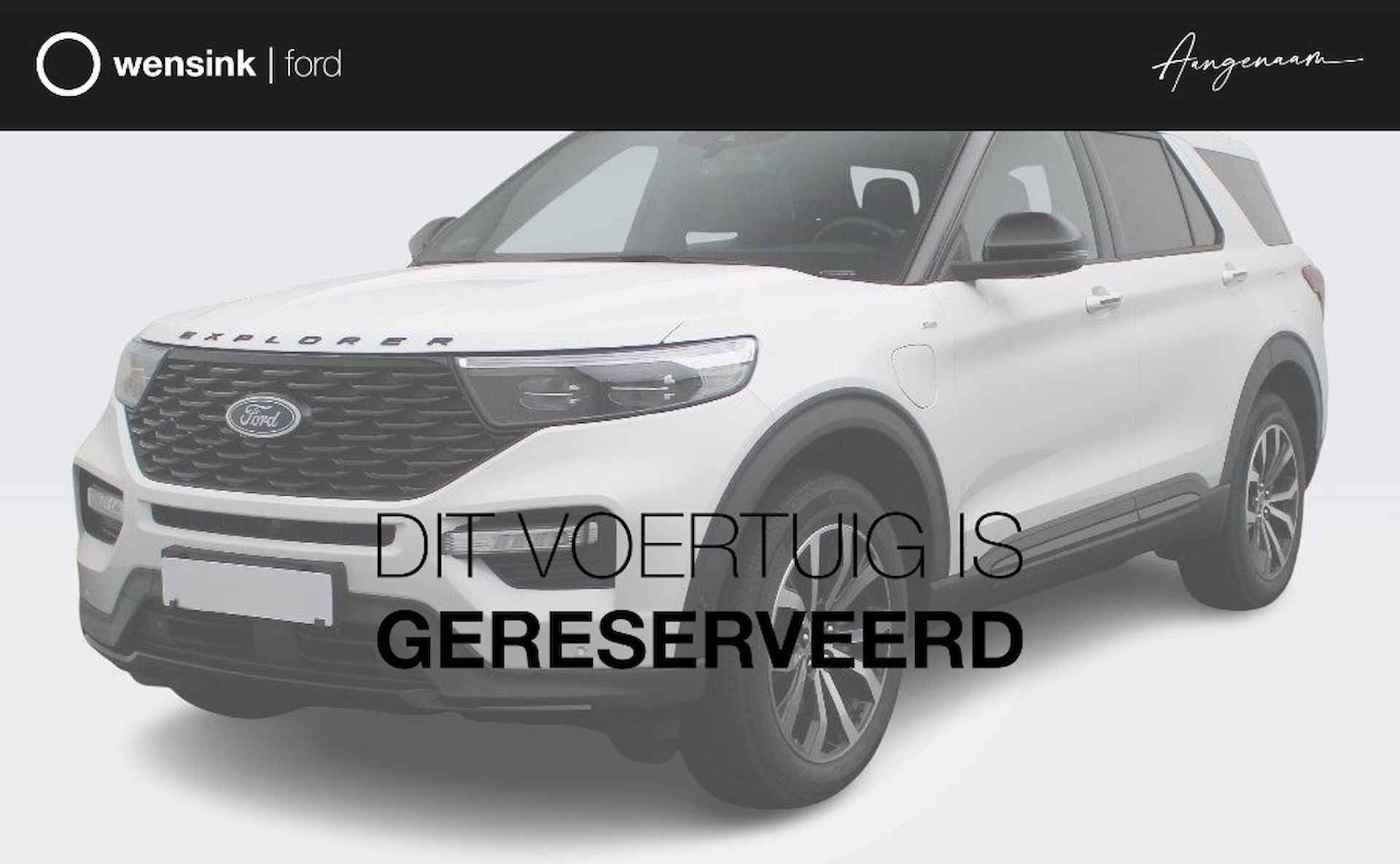 Ford Explorer ST-Line 3.0 V6 EcoBoost PHEV 457PK Automaat | 7-ZITS | FULL OPTION | Afneembare trekhaak | Panorama dak | Handsfree acherklep | B&O audio | Memory seats | Parkeercamera | Verwarmbare stoelen/stuurwiel/voorruit | Apple Carplay & Android Auto