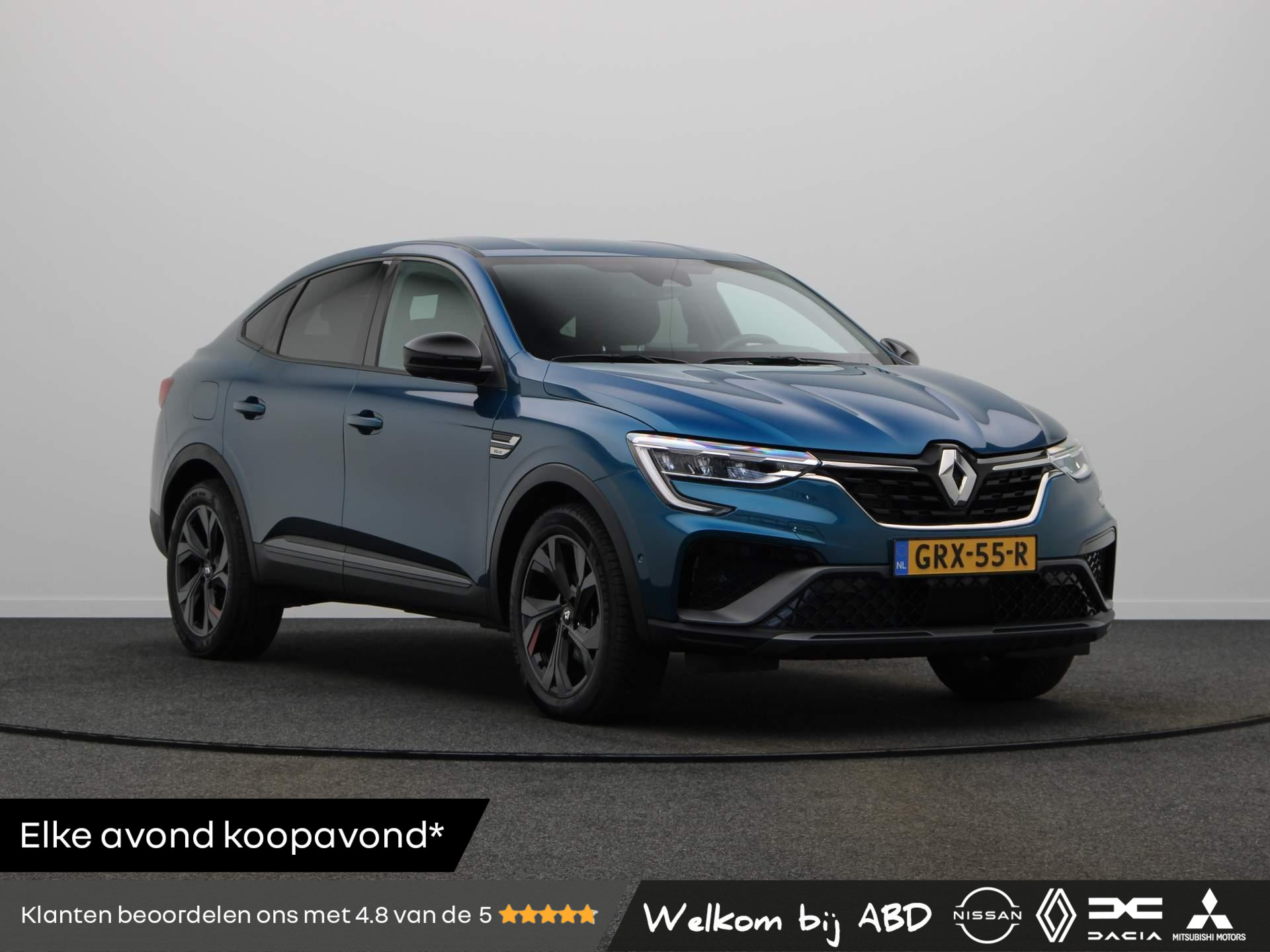 Renault Arkana E-Tech Hybrid 145pk R.S. Line | Adaptieve cruise | Stoelverwarming | Stuurwielverwarming | Lane Centering |