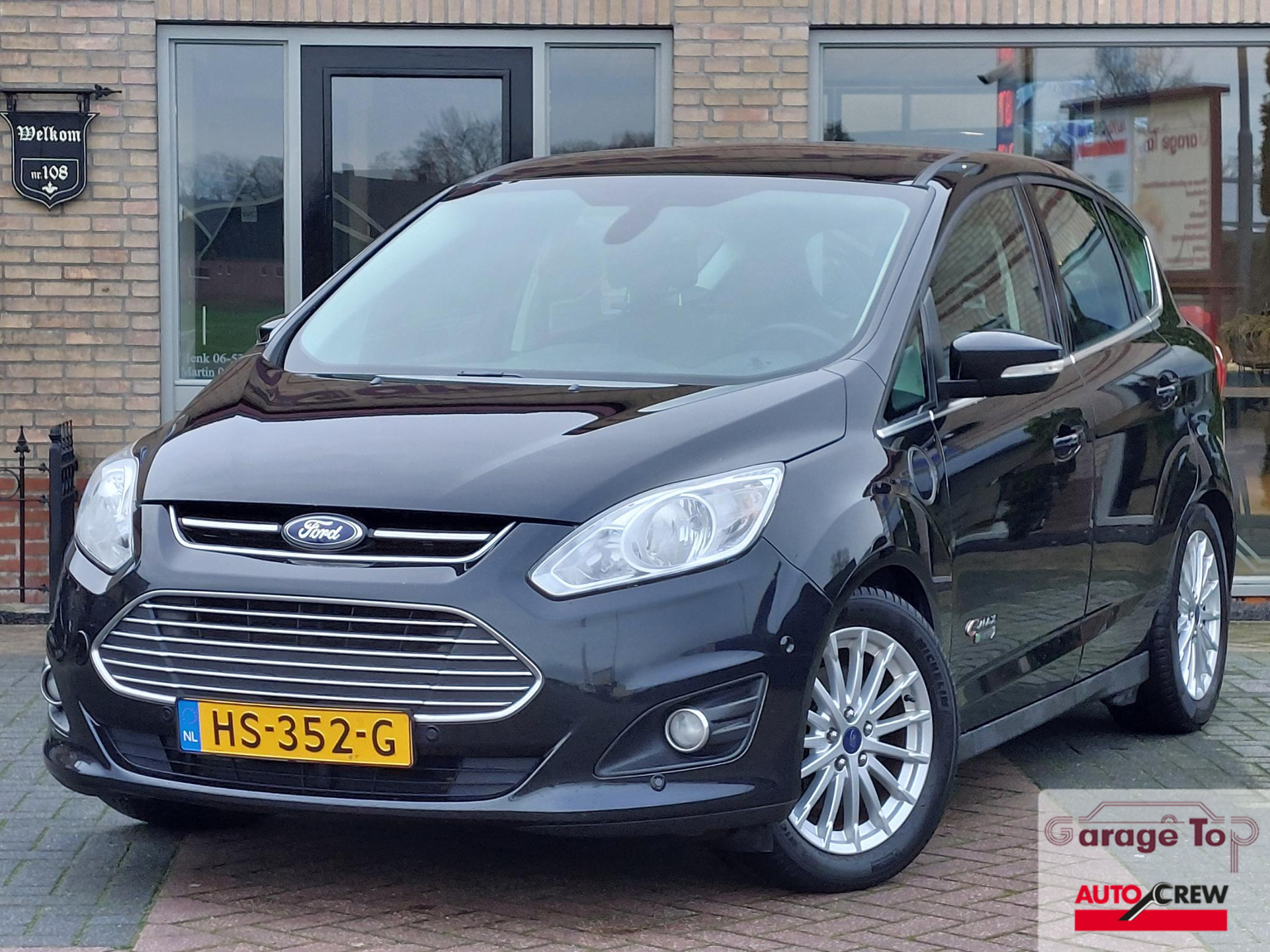 Ford C-Max 2.0 Hybrid Titanium+ | Leer | Pano | Camera | NAP | BTW