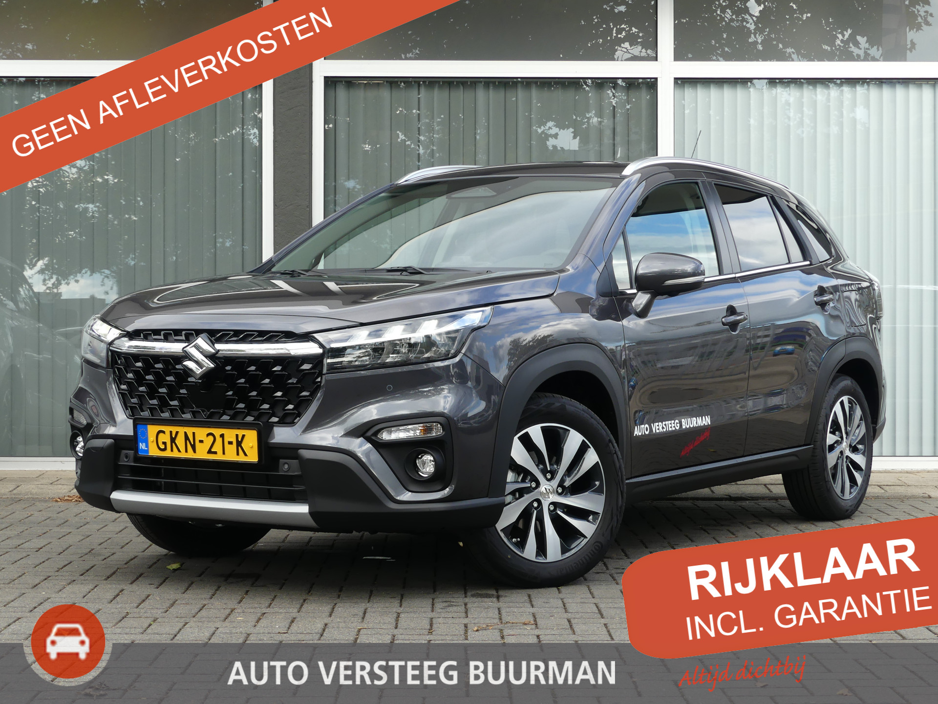 Suzuki S-Cross 1.5 Hybrid Style Automaat, Luxe bekleding, Navigatie, Applecarpl./Andr. Auto, 6 JAAR GARANTIE