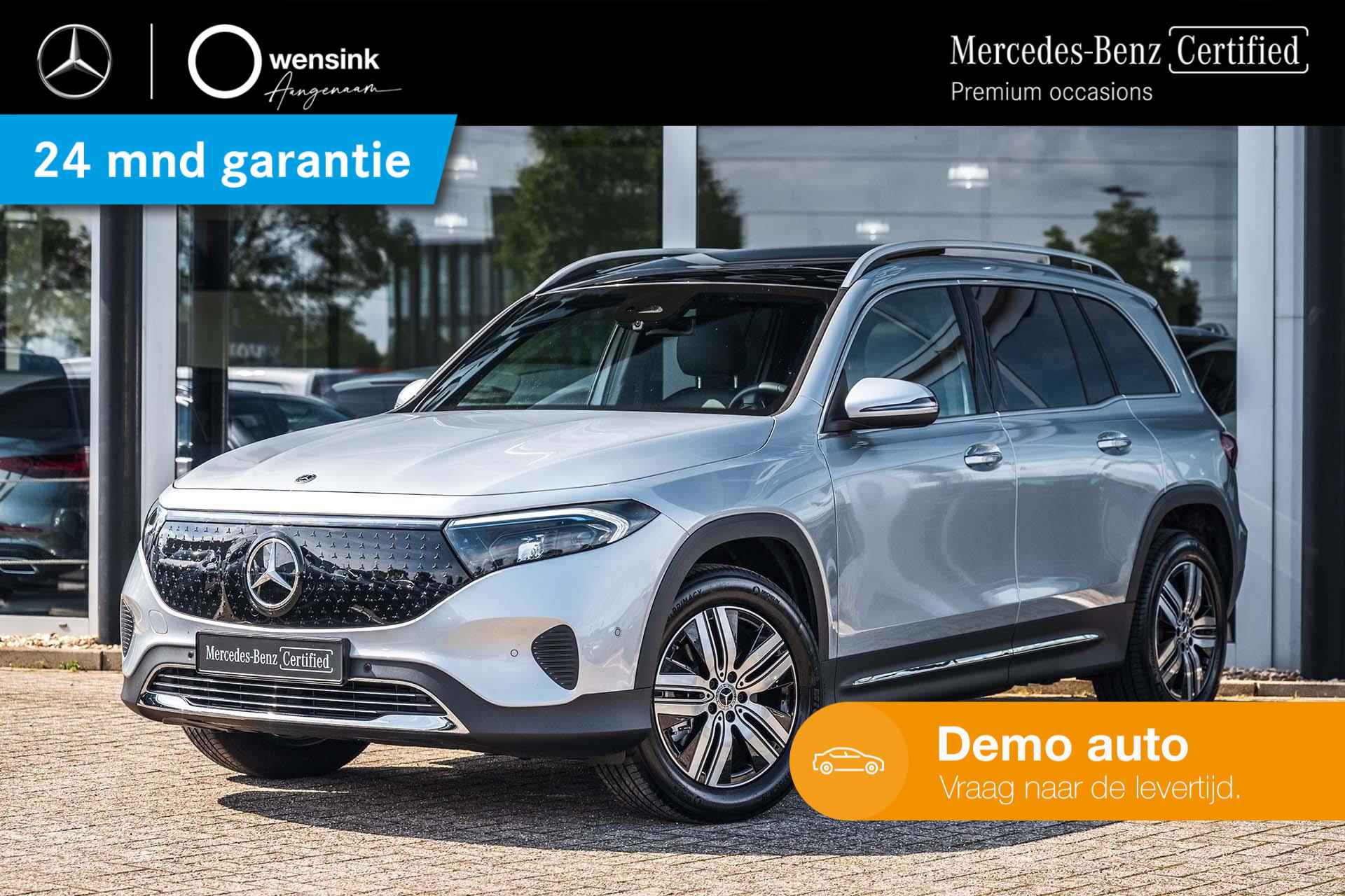 Mercedes-Benz EQB 250+ Luxury Line 71kWh | 7 persoons | Panoramadak | Dodehoek assistent | MBUX Augmented Reality | Sfeerverlichting | - 37/37