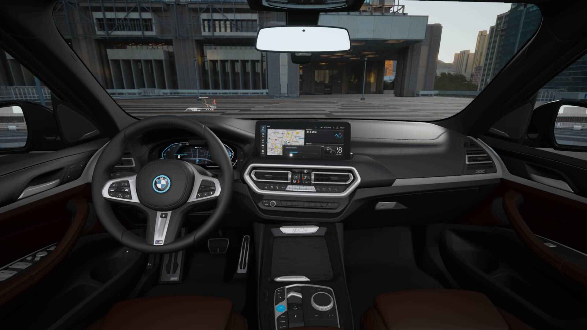 BMW iX3 High Executive 80 kWh / Sportstoelen / Trekhaak / Adaptief M Onderstel / Parking Assistant Plus / Adaptieve LED / Gesture Control / Driving Assistant Professional - 7/11