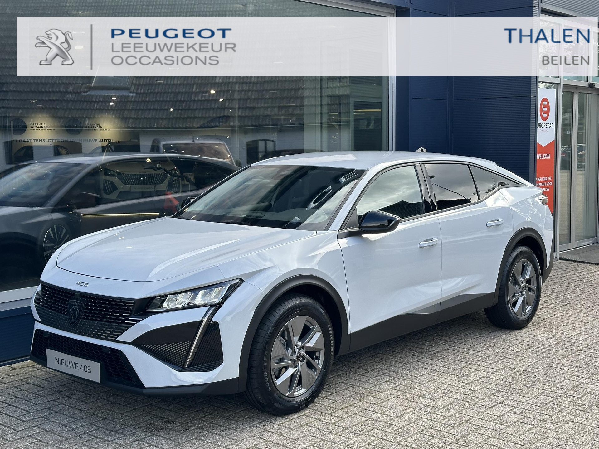 Peugeot 408 1.2 Turbo Allure 130 PK EAT8 Automaat | 2024 Auto | Navigatie | AGR Comfortstoel | Stoelverwarming | Camera | Climate Control | LED Verlichting | Keyless Entry | Draadloze Telefoon Lader |