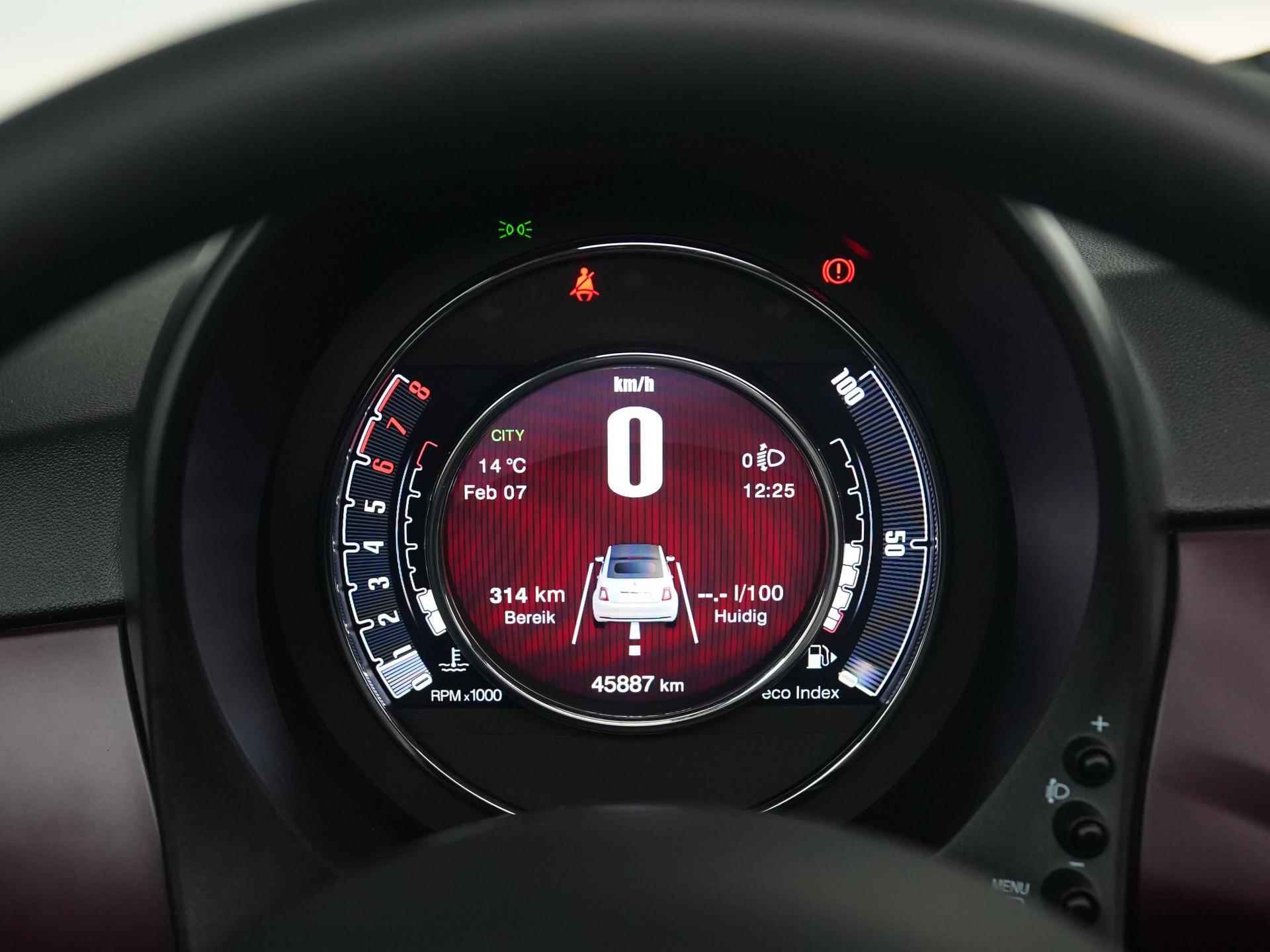 Fiat 500 C 1.0 Hybrid Lounge | Navigatie | Apple/Android Carplay | Parkeersensor | Zondag Open! - 8/31