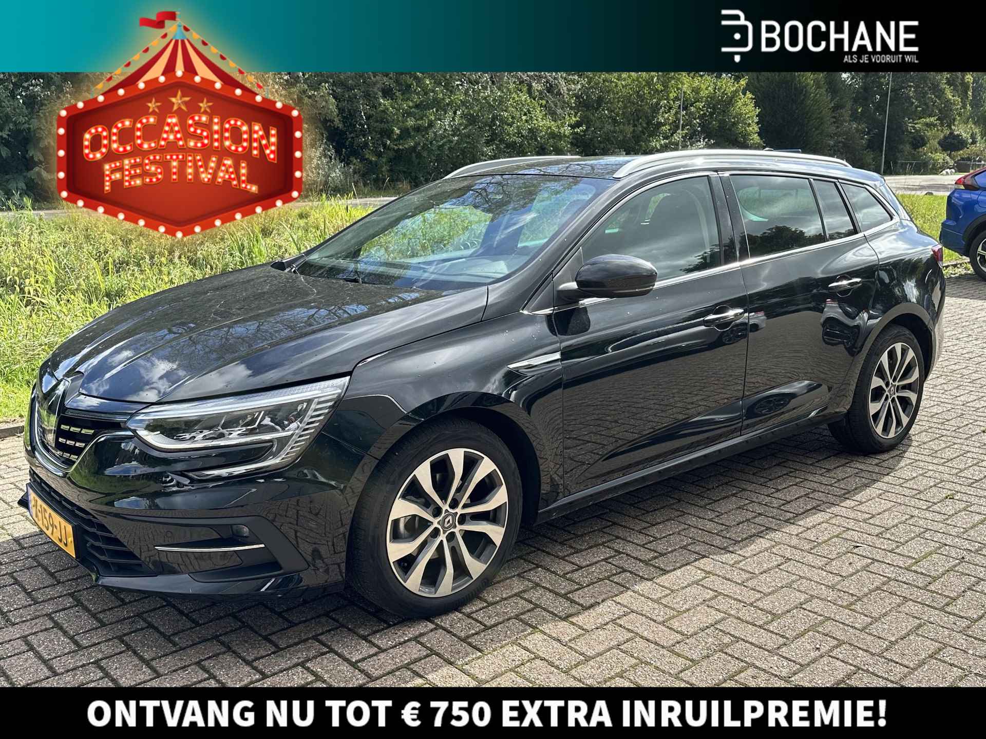 Renault Mégane Estate 1.3 TCe 140 EDC Techno | Navi 9,3" | Clima | Cruise | LM velgen 17" | PDC V+A + Camera | Stoel- en stuurverwarming - 1/20