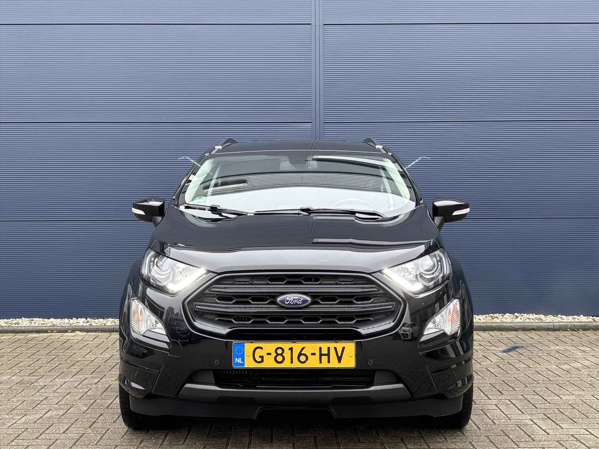 FORD Ecosport 1.0 EcoBoost 125pk AUT ST-Line Black | Stoelverwarming | Stuurverwarming | AUTOMAAT | Navigatie | Camera - 2/34