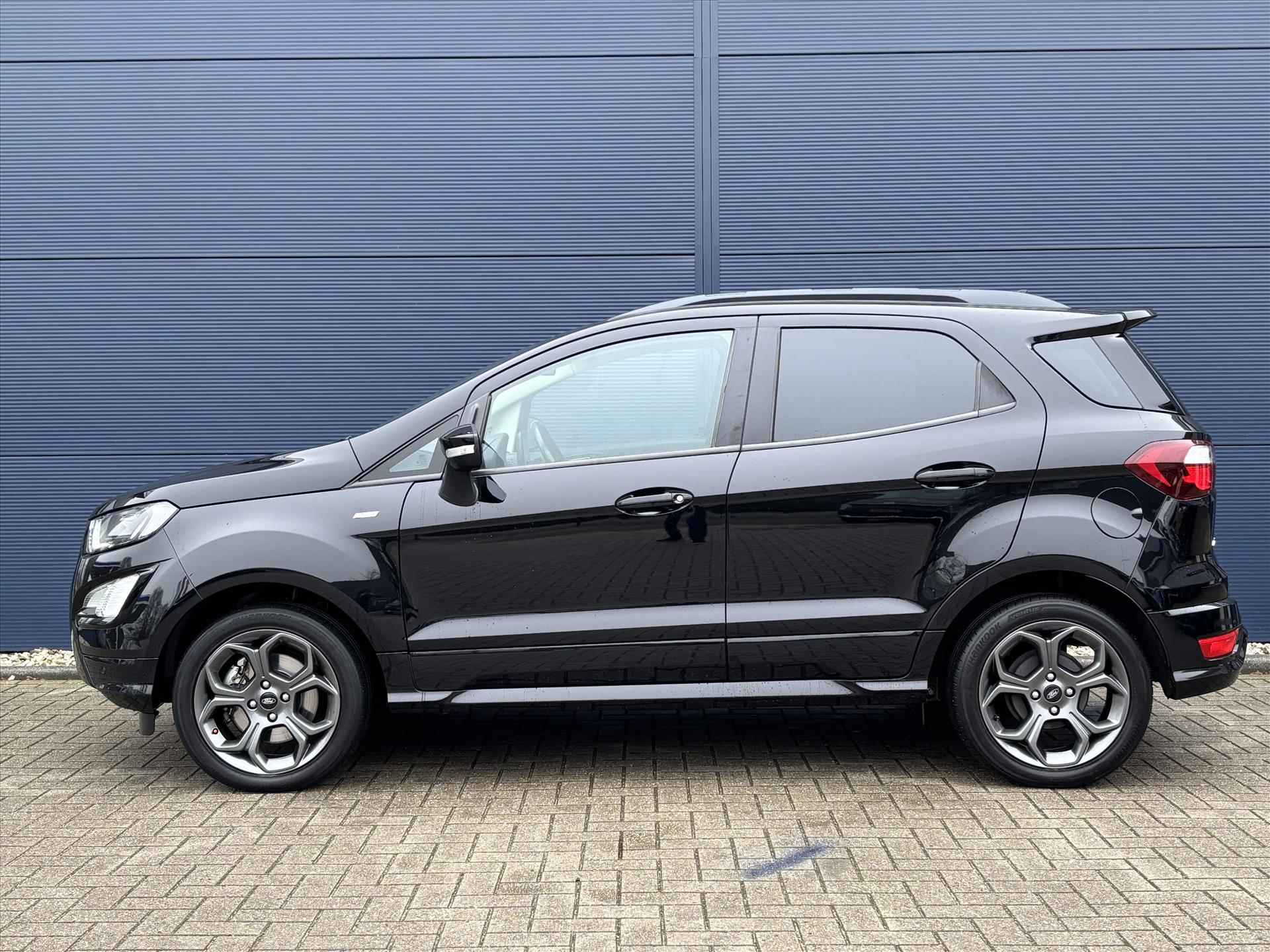 FORD Ecosport 1.0 EcoBoost 125pk AUT ST-Line Black | Stoelverwarming | Stuurverwarming | AUTOMAAT | Navigatie | Camera - 3/34