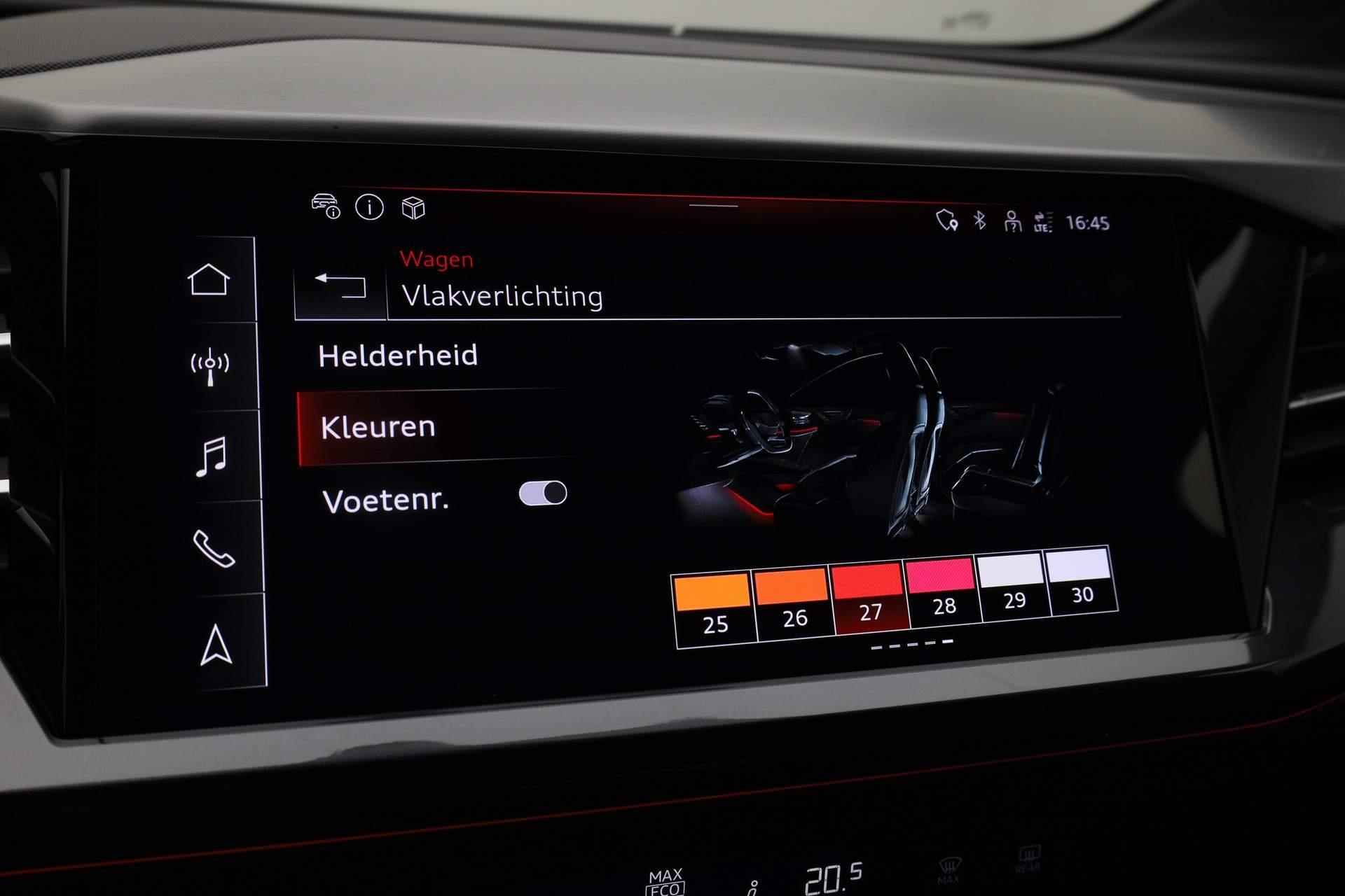 Audi Q4 e-tron 40 S edition 77 kWh 204PK | Warmtepomp | Pano | Trekhaak | Matrix LED | Camera | 20 inch | ACC - 33/46
