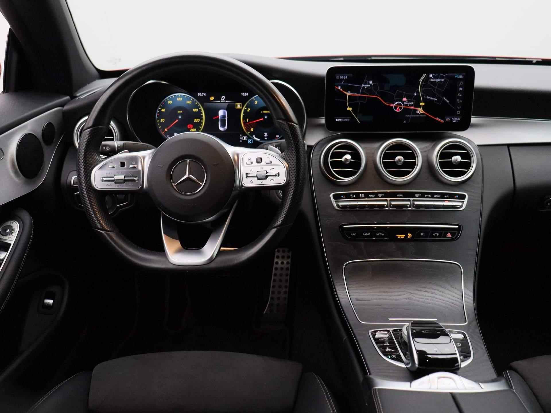 Mercedes-Benz C-klasse Cabrio 180 Premium Pack | AMG Line Pack - Cabriolet | Automaat | Apple Carplay/Android Auto | MULTIBEAM LED | Nekverwarming | Sfeerverlichting | Stoelverwarming voor | Houtafwerking interieur | - 7/46