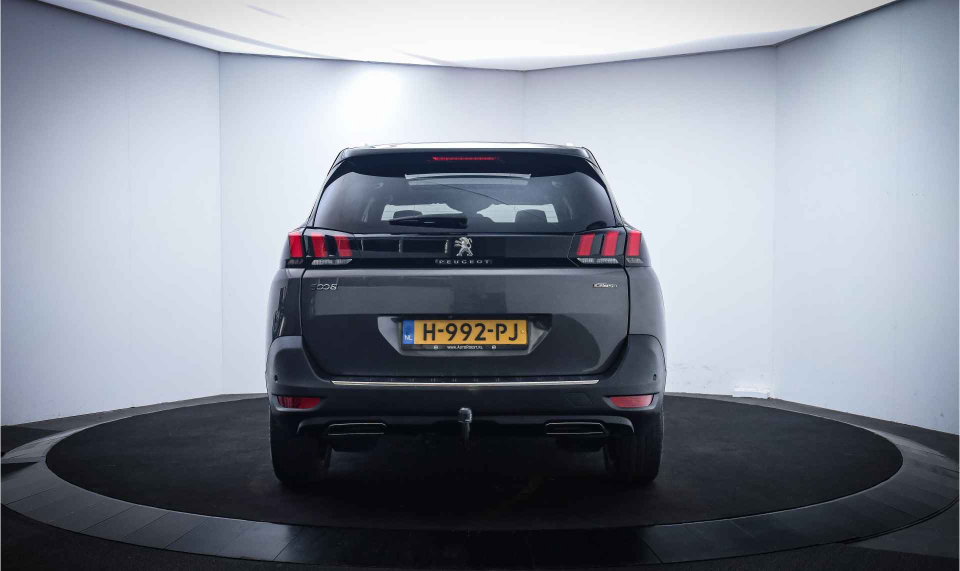 Peugeot 5008 1.2T 130Pk 7P. GT-Line PANO/FULL LED/360 CAM/CARPLAY/NAVI - 6/30