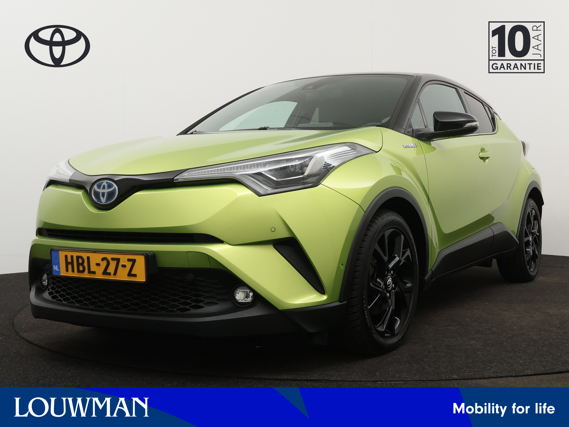 Toyota C-HR 1.8 Hybrid Neon Lime Edition Limited | JBL | Parkeersensoren | Stuur-/Stoelverwarming | LED | Camera | LM velgen | Climate Control | Cruise Control Adaptief | Dodehoek Detectie |