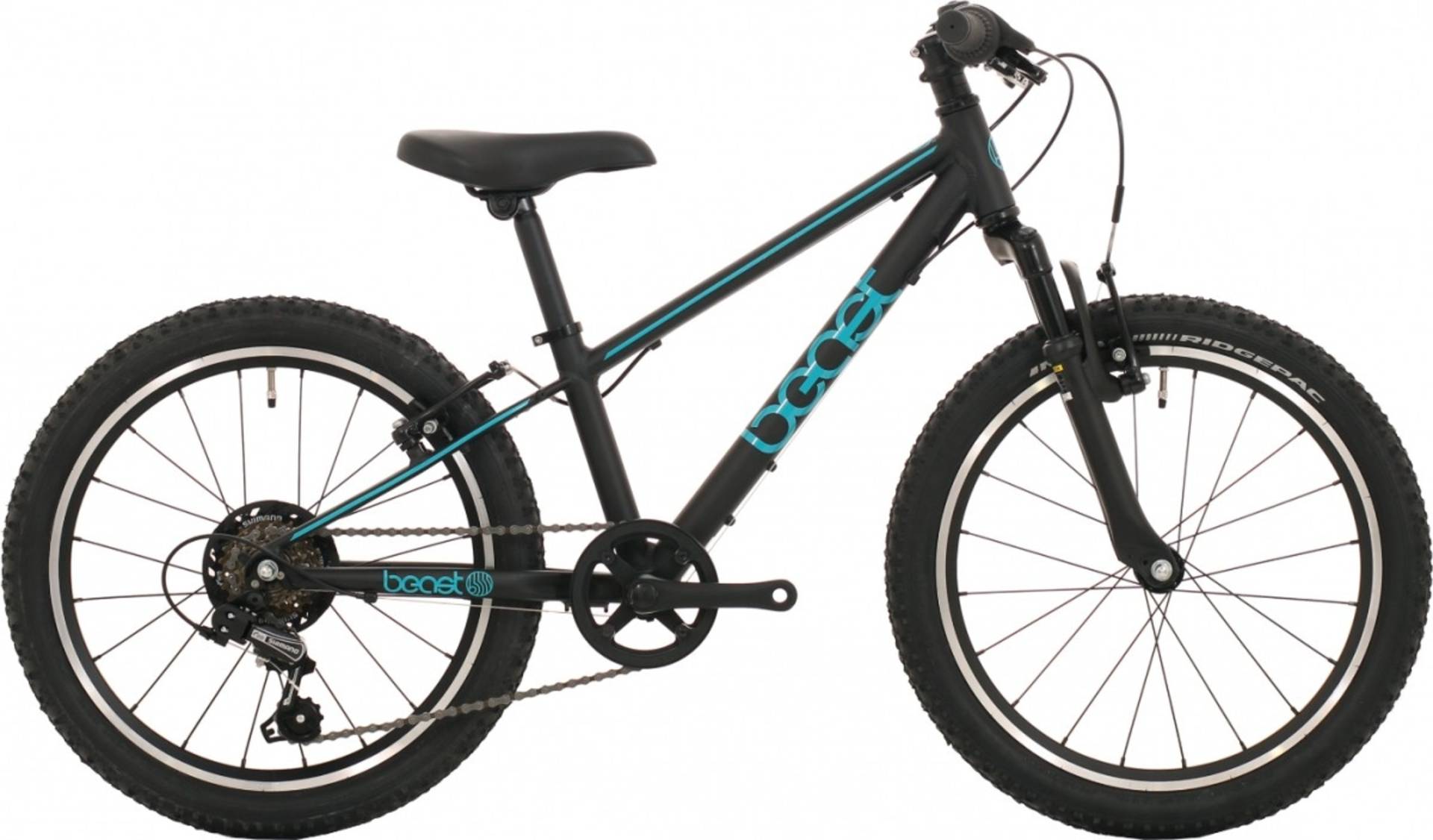 Bike Fun The beast 21v Jongens Zwart/groen 24" 31cm 24 inch 2023 - 1/3