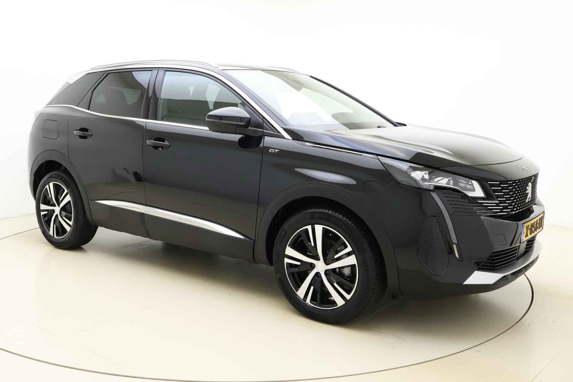 Peugeot 3008 1.2 Hybrid GT 136pk | AUTOMAAT | Navigatie | 360° Camera | Adaptive Cruise Control | Dodehoek Detectie | Full LED | 18 Inch LM Velgen | - 9/35