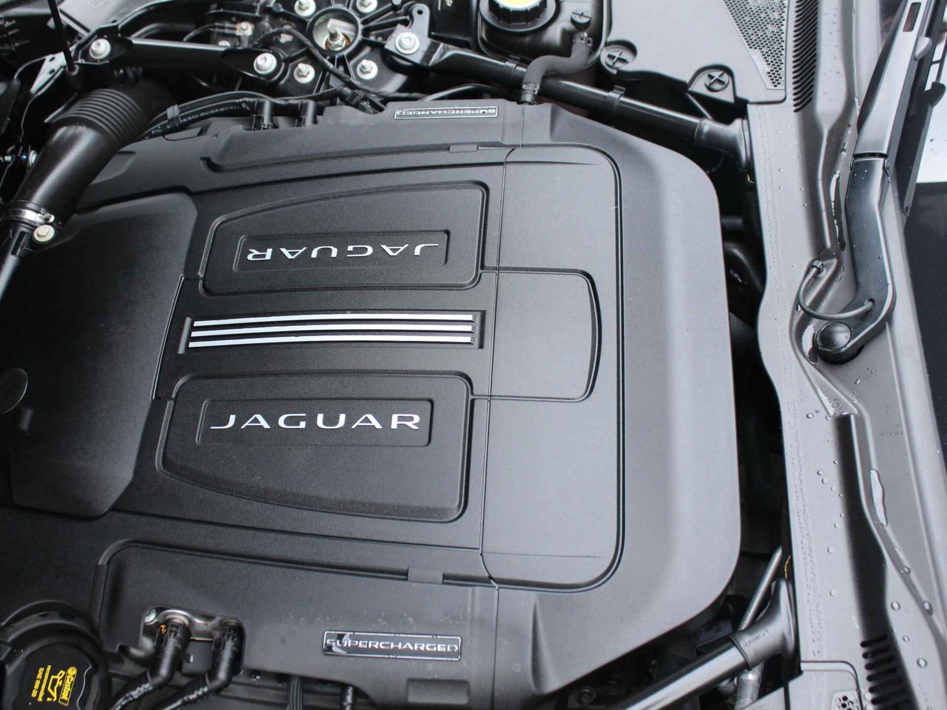 Jaguar F-TYPE 3.0 V6 340 PK 20"Carbon Velgen, Meridian Prof Sound System, Leder/Alcantara, Sportuitlaat, Cruise Control, Elektrische Achterklep, Achteruitrijcamera (MET GARANTIE*) - 10/33