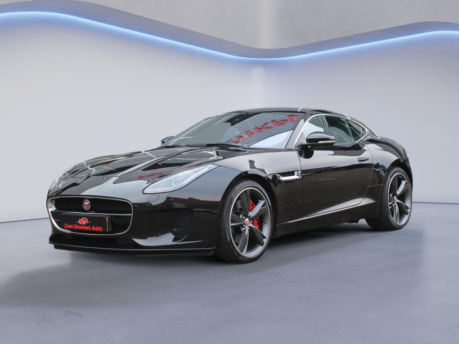 Jaguar F-TYPE 3.0 V6 400 PK /20"Carbon Velgen/Meridian Prof Sound System/Leder-Alcantara/Sportuitlaat/Apple Carplay/Cruise Control/Elektrische Achterklep/Achteruitrijcamera/(MET GARANTIE*)