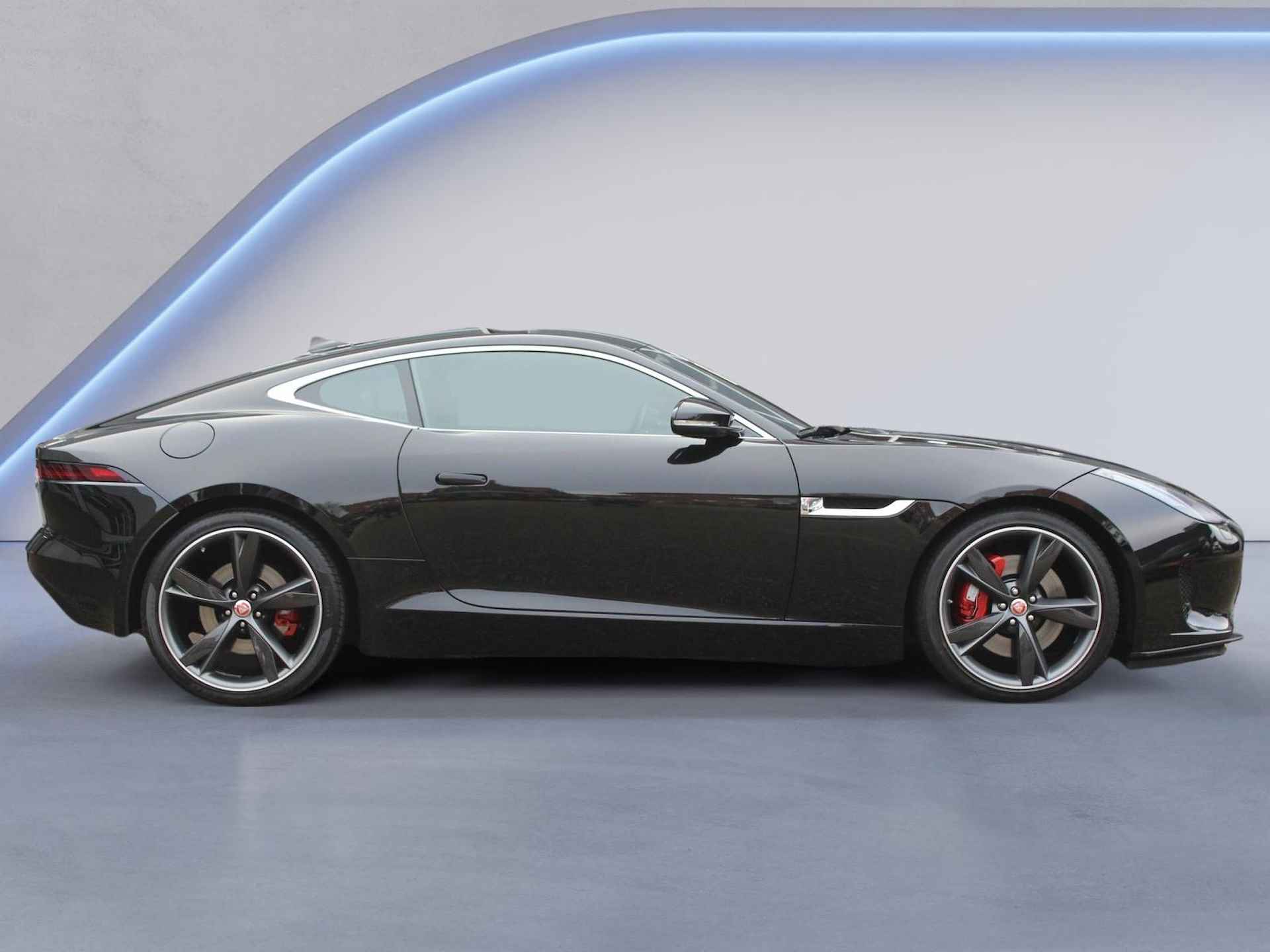 Jaguar F-TYPE 3.0 V6 400 PK /20"Carbon Velgen/Meridian Prof Sound System/Leder-Alcantara/Sportuitlaat/Apple Carplay/Cruise Control/Elektrische Achterklep/Achteruitrijcamera/(MET GARANTIE*) - 5/33