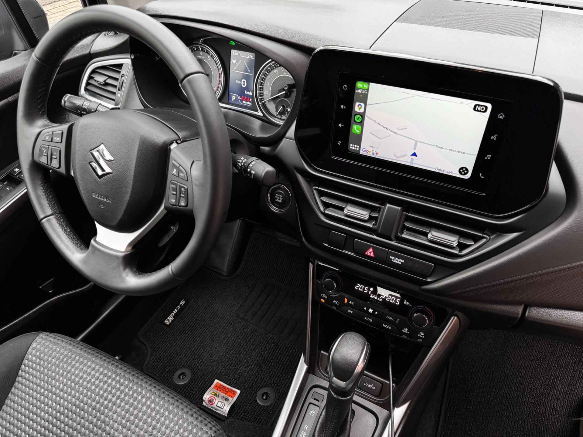 Suzuki S-Cross 1.5 Hybrid Select / Automaat / Navigatie by App + Camera / Adaptive Cruise / Climate Control / Stoelverwarming - 17/49