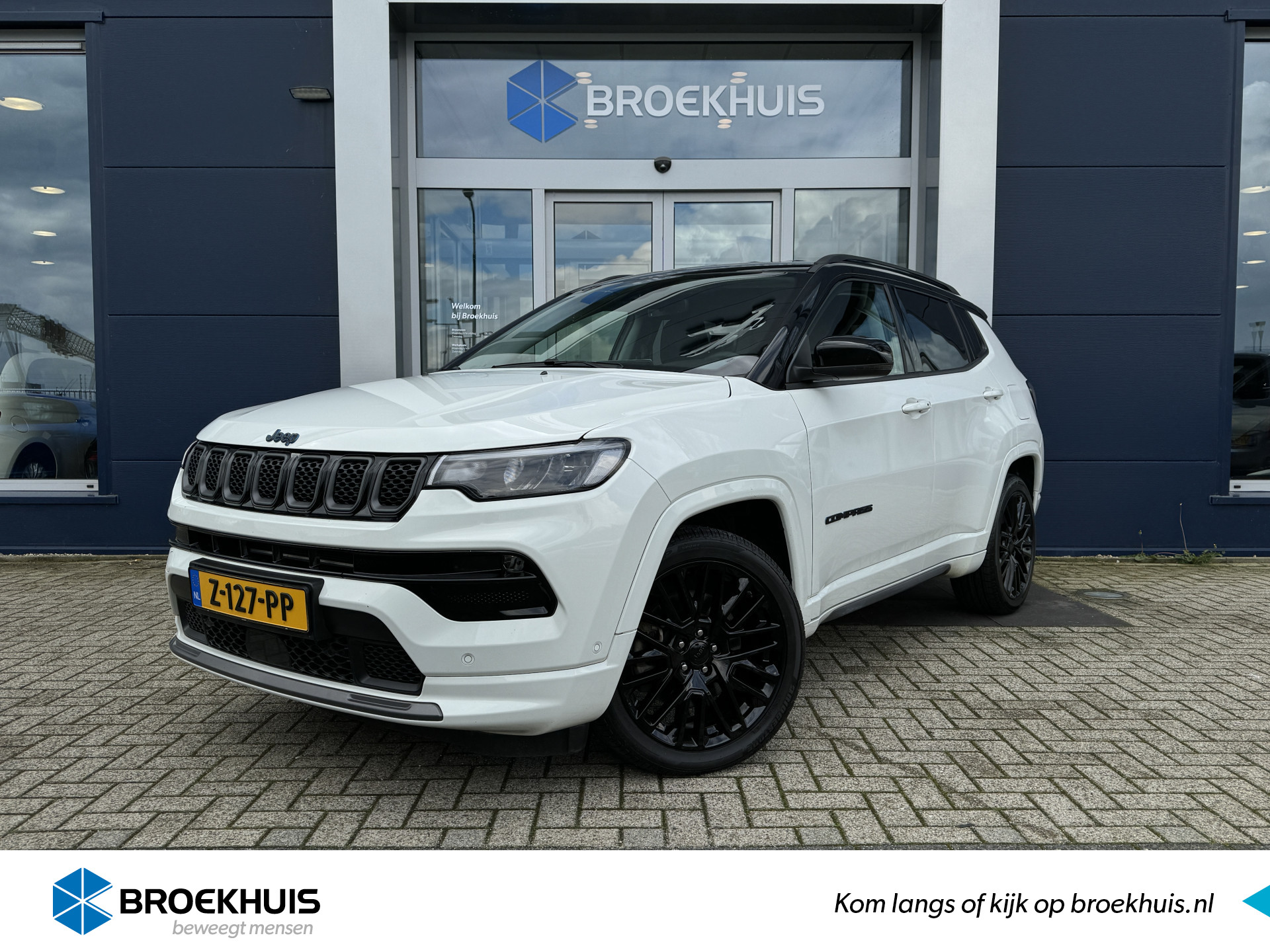 Jeep Compass 4xe 240PK Plug-in Hybrid Electric S | Camera | PDC V/A | Stoel + Stuurverwarming | Elektr. klep | AC