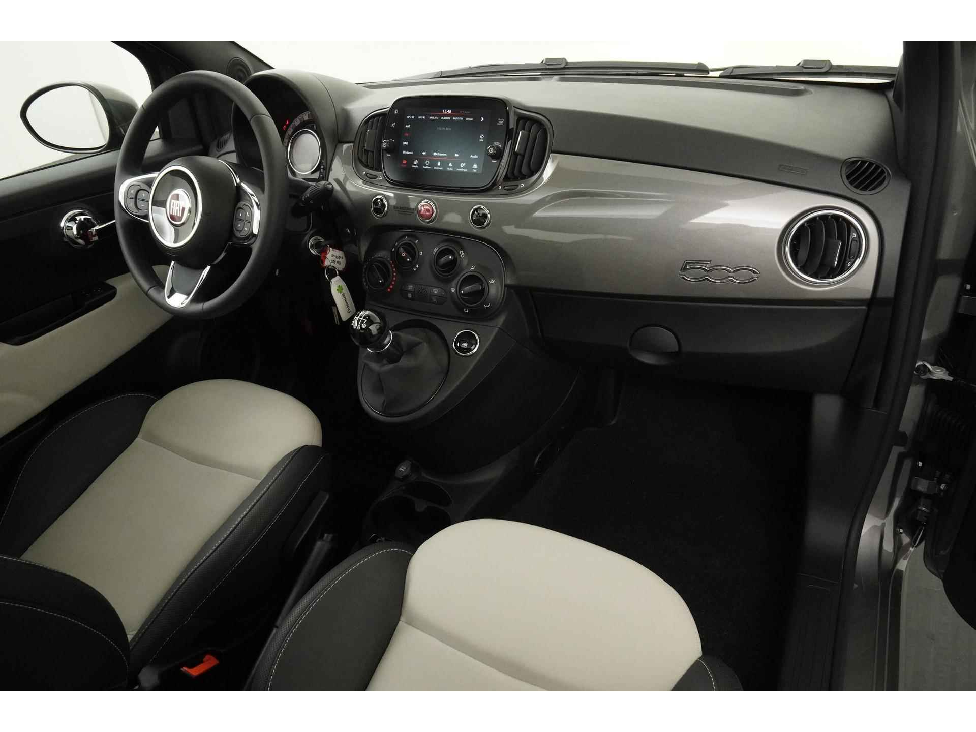 Fiat 500 1.0 Hybrid Dolcevita | Panoramadak | Apple Carplay |  Zondag Open! - 2/29