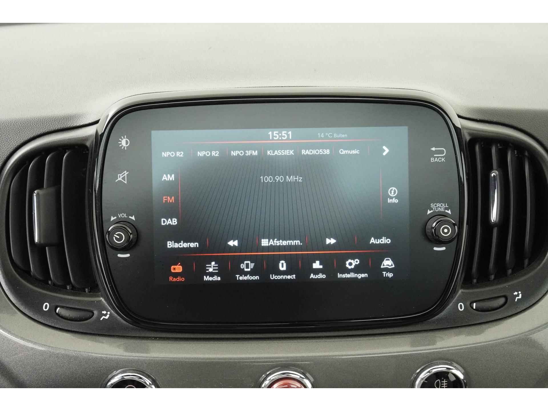 Fiat 500 1.0 Hybrid Dolcevita | Panoramadak | Apple Carplay |  Zondag Open! - 16/29