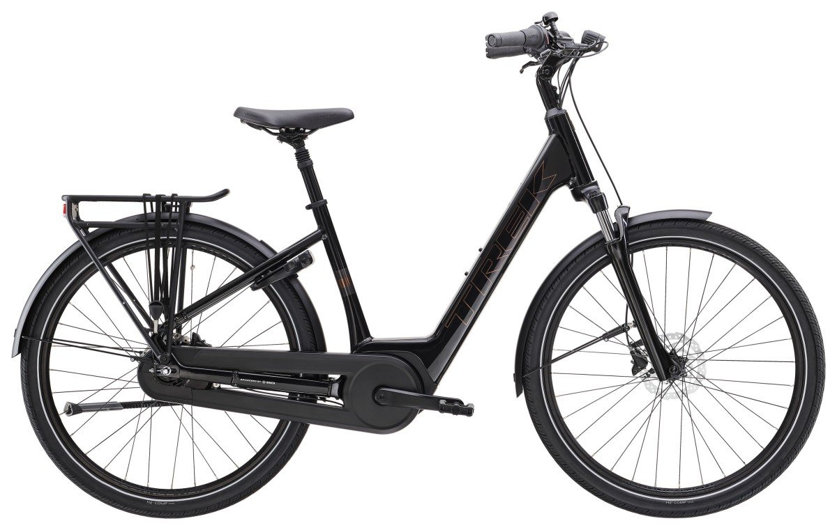 TREK District+ 2 Lowstep Dames TREK BLACK M 47cm M 2025