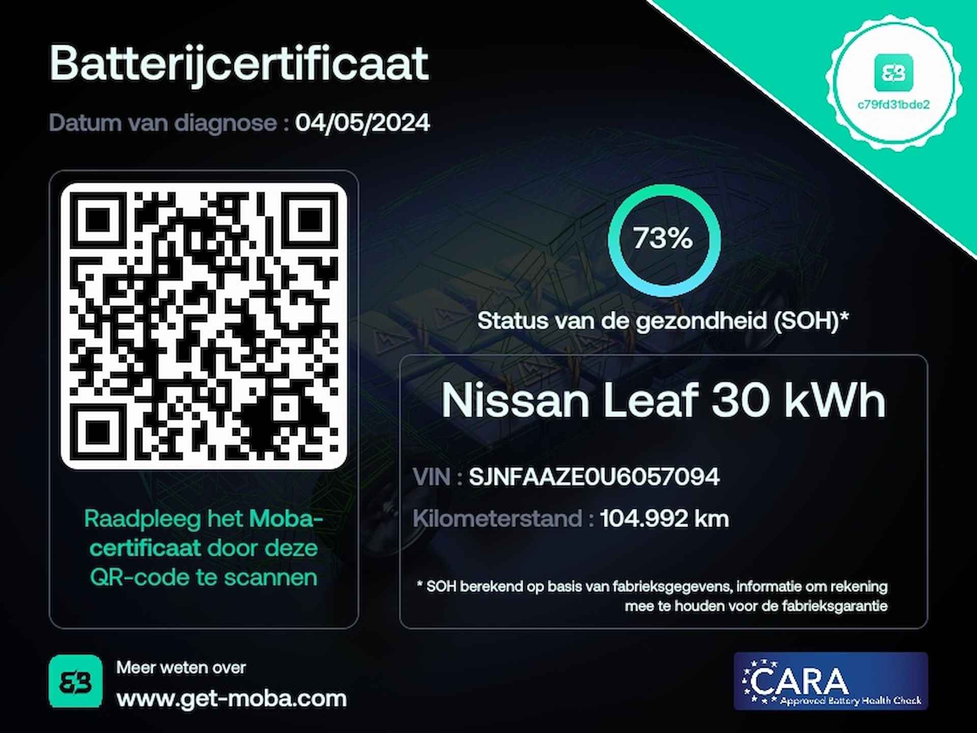 Nissan LEAF Acenta 30 kWh | Navigatie | Stoelverwarming | Sepp Mogelijk! - 31/33