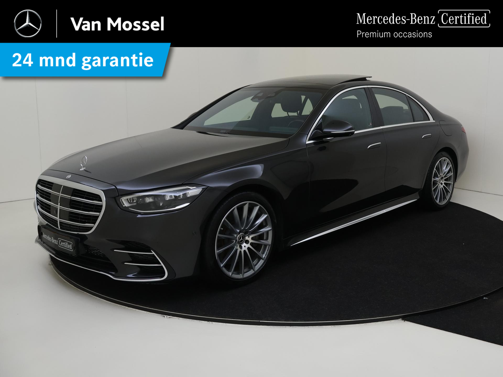 Mercedes-Benz S-klasse 580 e AMG Line / Stoelverwarming / Stoelverkoeling / Memory-Stoelen / Panaroma-schuifdak / Rij-assistentiepakket / 360Graden-Camera /