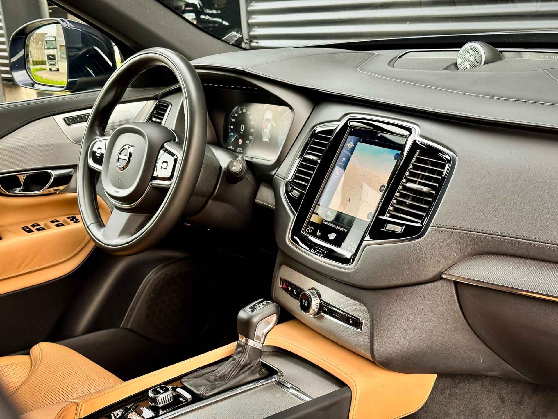 Volvo XC90 2.0 D5 AWD Inscription | Adaptive cruise control | Elektr. Trekhaak | Leder | Bowers & Wilkins | CarPlay | - 30/68