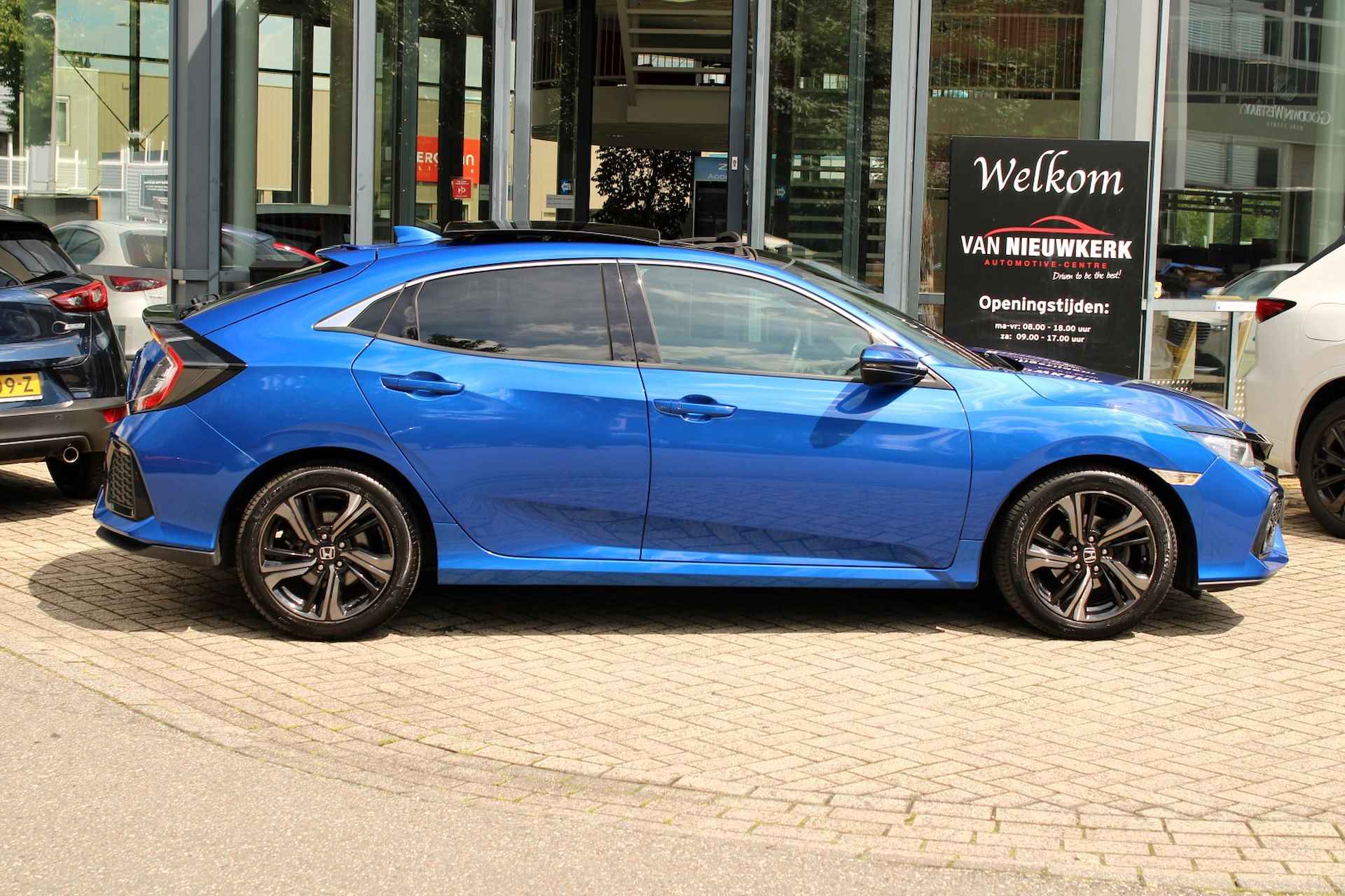 HONDA Civic 1.0 i-VTEC Turbo 129pk Automaat Premium Panoramadak Leder Adaptieve schokdempers - 3/44