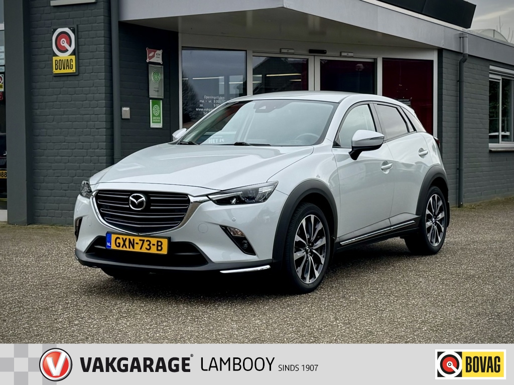 Mazda CX-3 2.0 SAG 120PK GT-M Automaat Navi Camera Carplay