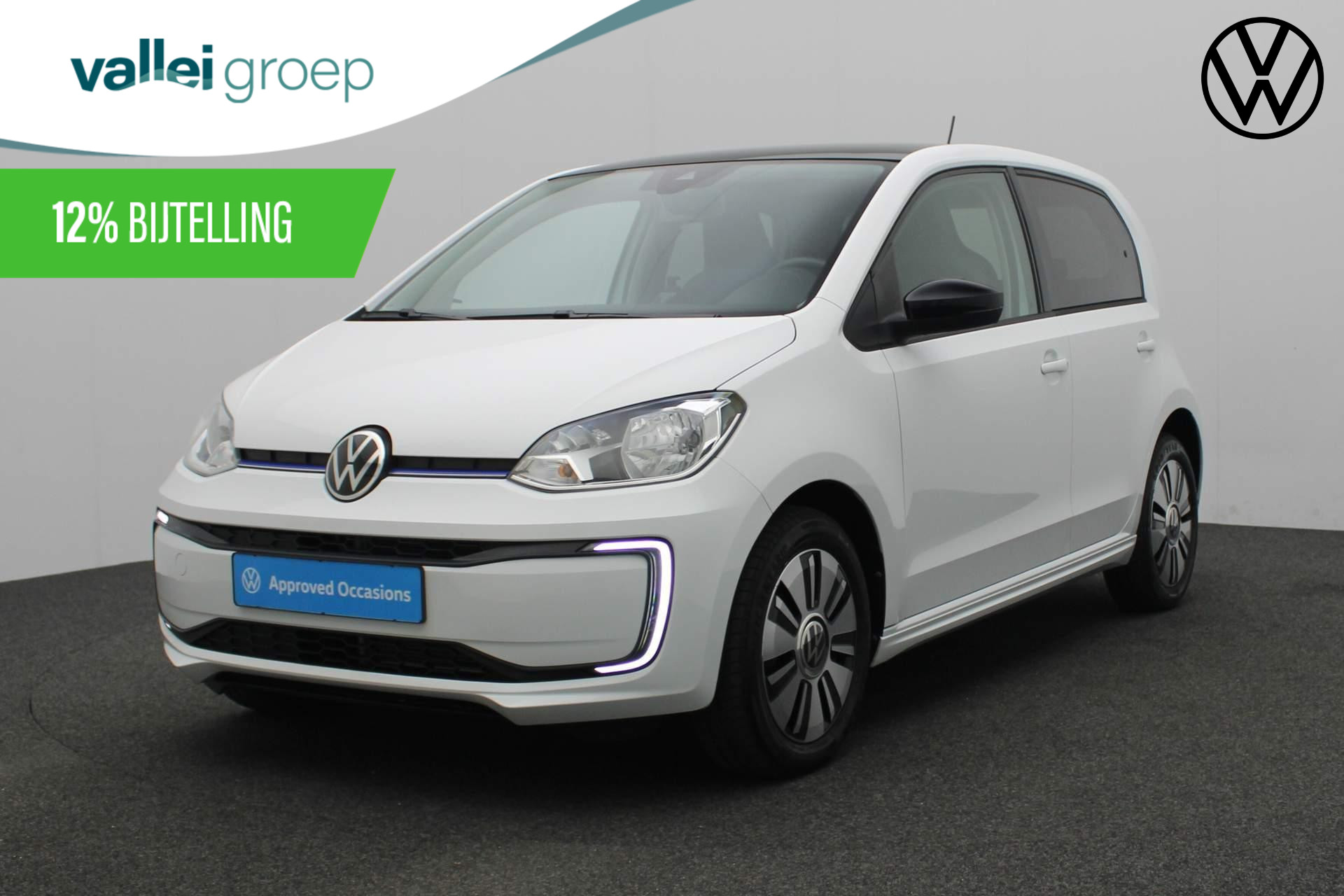 Volkswagen e-Up! Style 83PK | 12% Bijtelling | Navi | Clima | 15 inch | Privacy glas | DAB radio