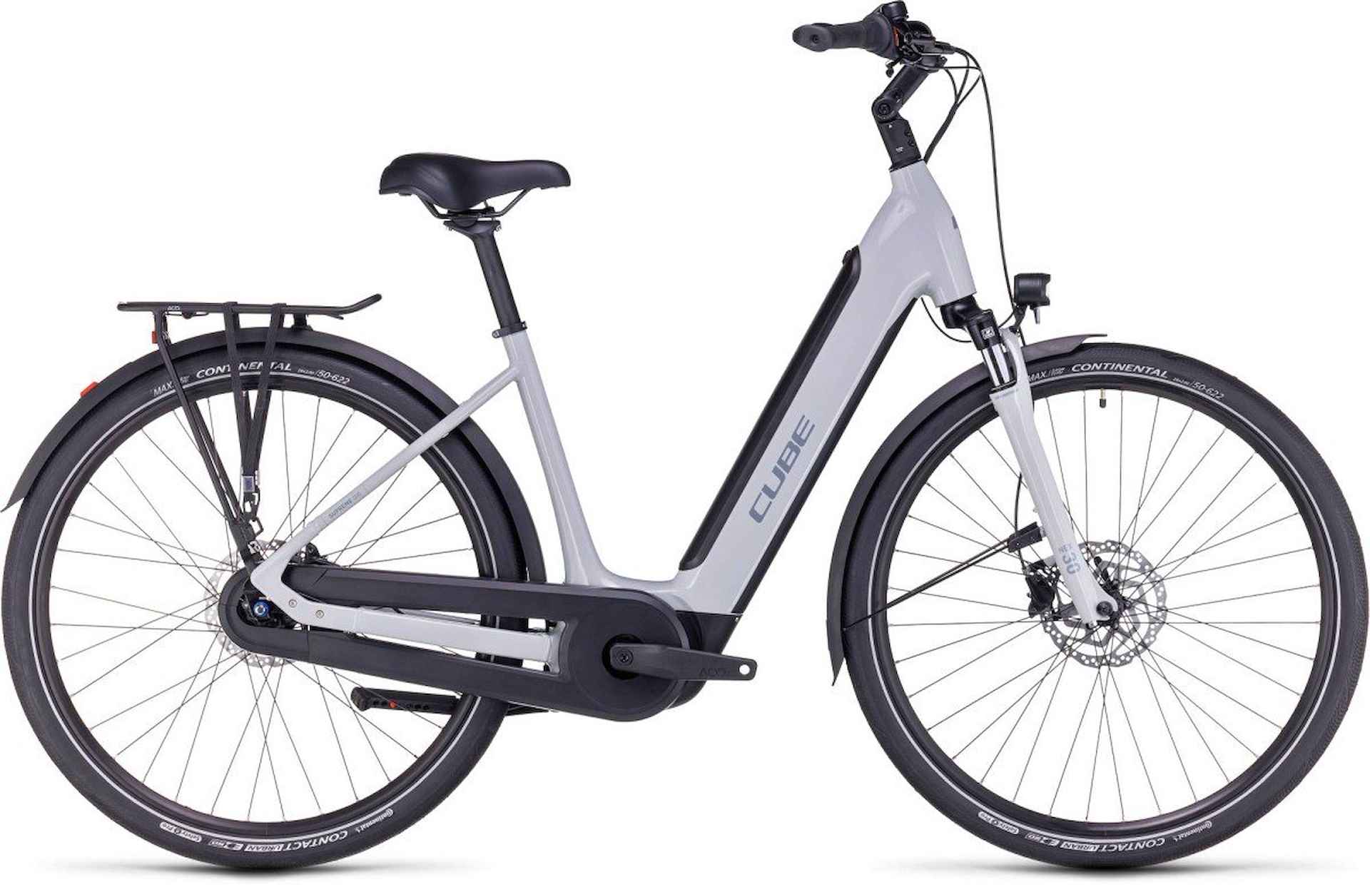 CUBE SUPREME HYBRID ONE 500 GREY/GREY Lage instap Grey/grey EEXS 46cm EEXS 2024 - 1/1