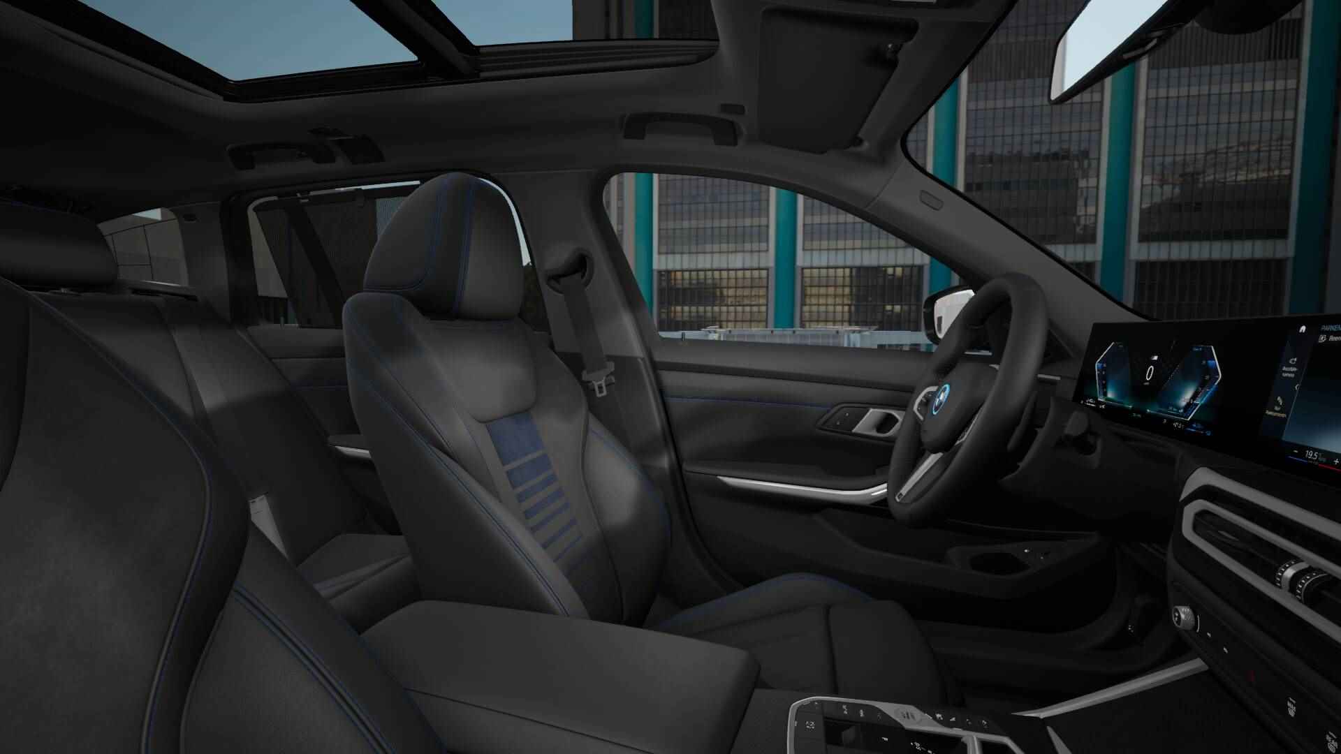 BMW 3 Serie Touring 320e M Sport Automaat / Panoramadak / Trekhaak / Sportstoelen / Parking Assistant / Widescreen Display / Stoelverwarming - 8/11