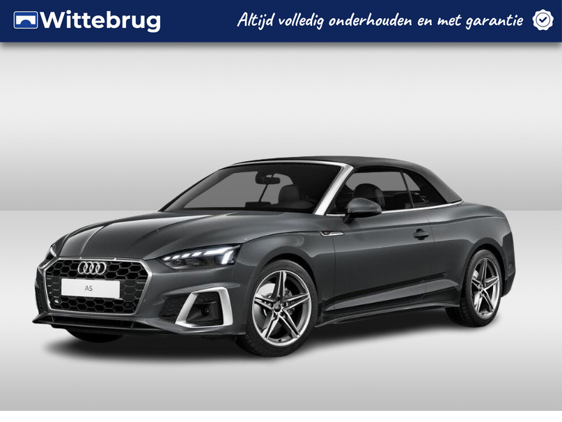 Audi A5 Cabriolet 35 TFSI 150pk s-tronic S edition | Parking pakket | Camera | Stoelverwarming | Windschot