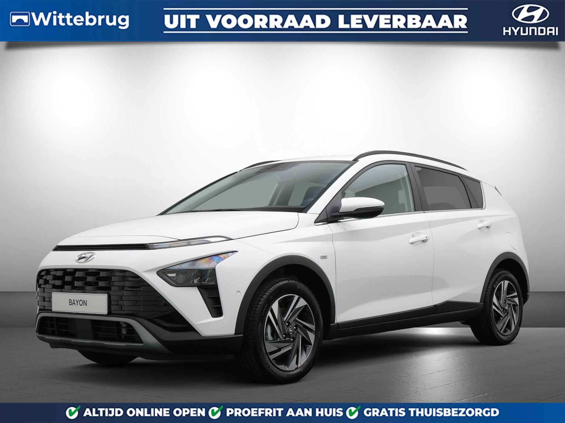 Hyundai Bayon 1.0 T-GDI Comfort Met Apple Carplay Navigatie, Airconditioning en Cruise Control Uit voorraad leverbaar! - 1/33