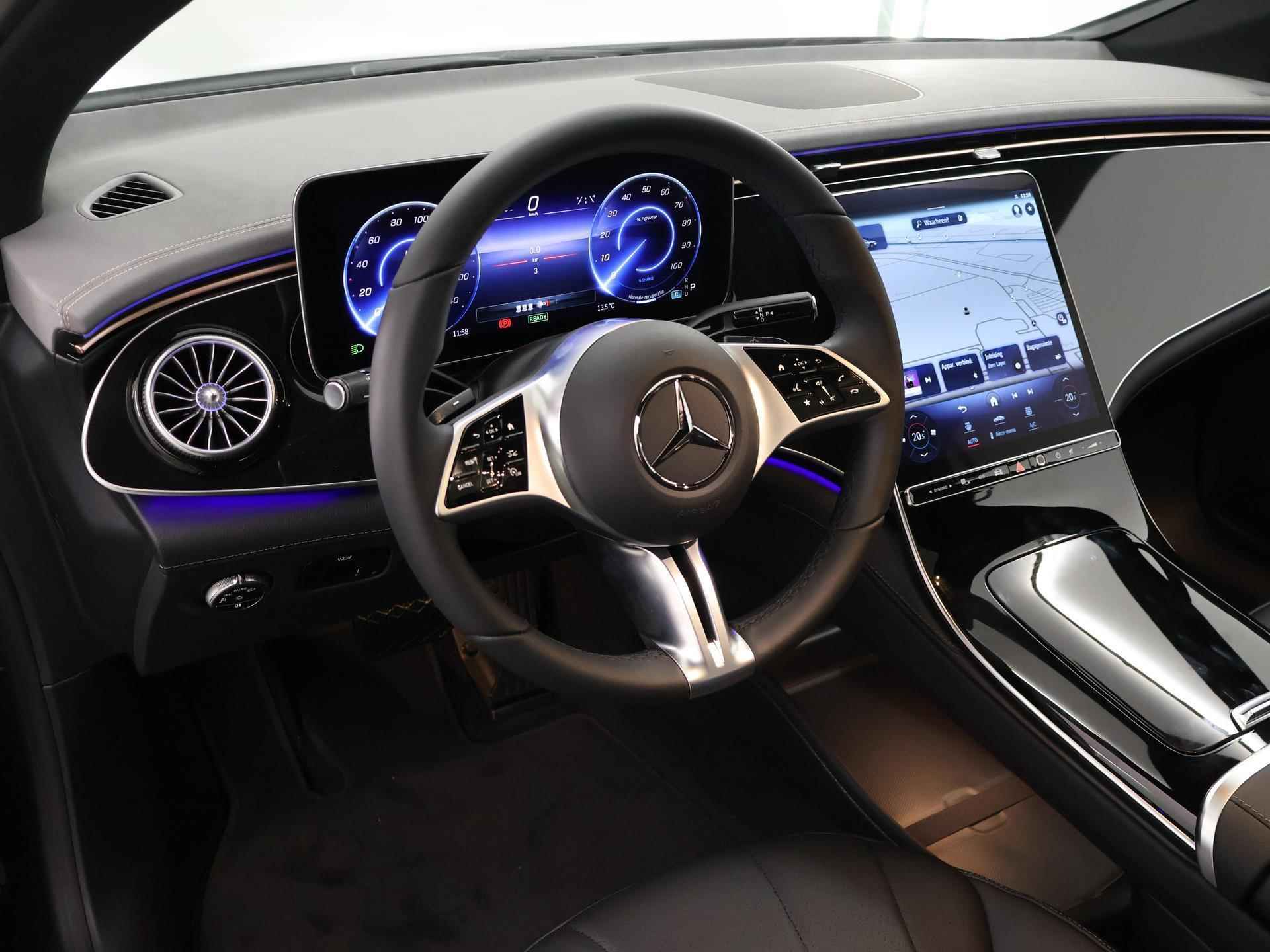 Mercedes-Benz EQE 300 Business Line 89 kWh | Panoramadak | Getinte ramen achter | Lederlook | 19 inch LM velgen - 8/47