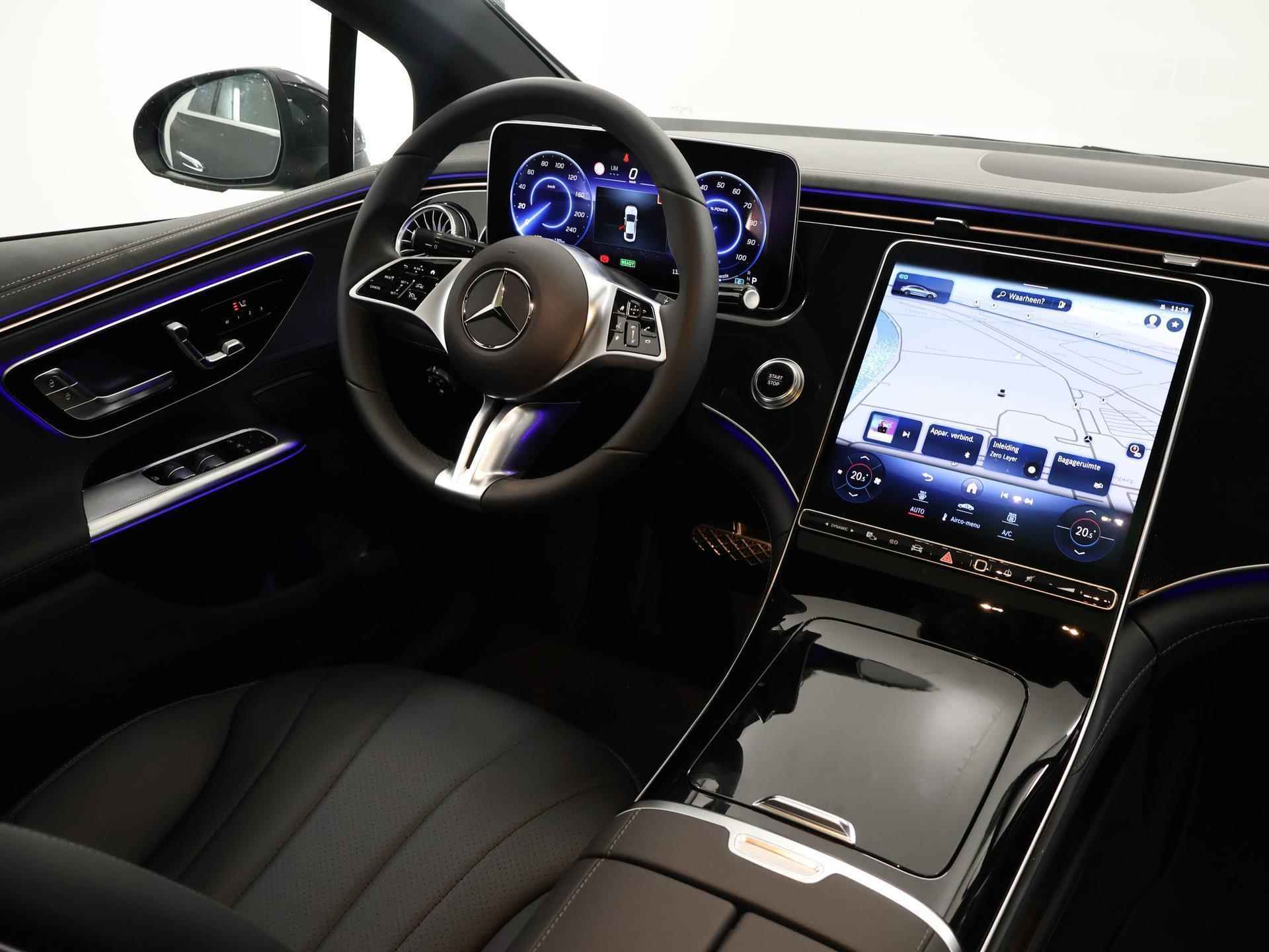 Mercedes-Benz EQE 300 Business Line 89 kWh | Panoramadak | Getinte ramen achter | Lederlook | 19 inch LM velgen - 10/47