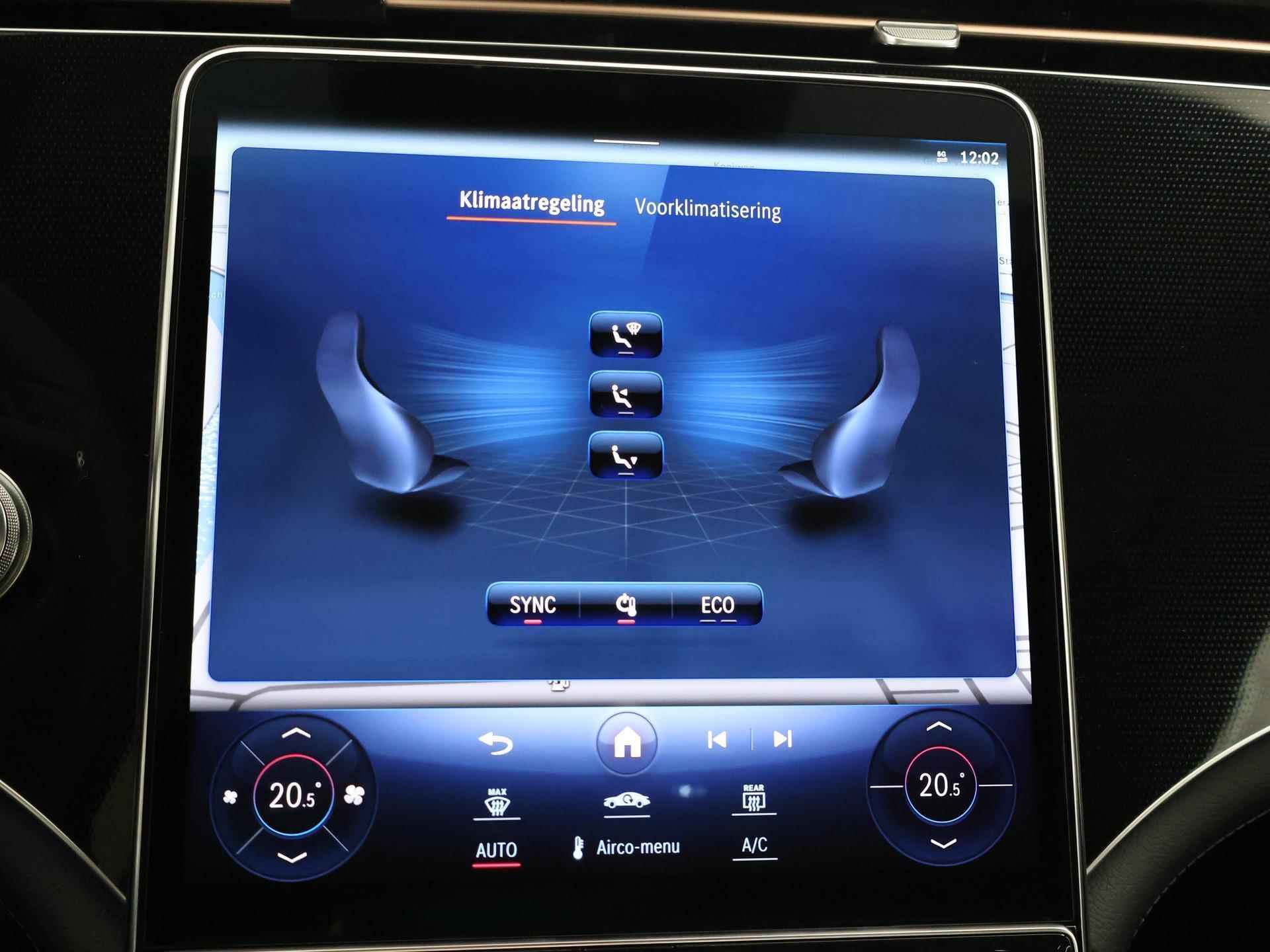Mercedes-Benz EQE 300 Business Line 89 kWh | Panoramadak | Getinte ramen achter | Lederlook | 19 inch LM velgen - 28/47